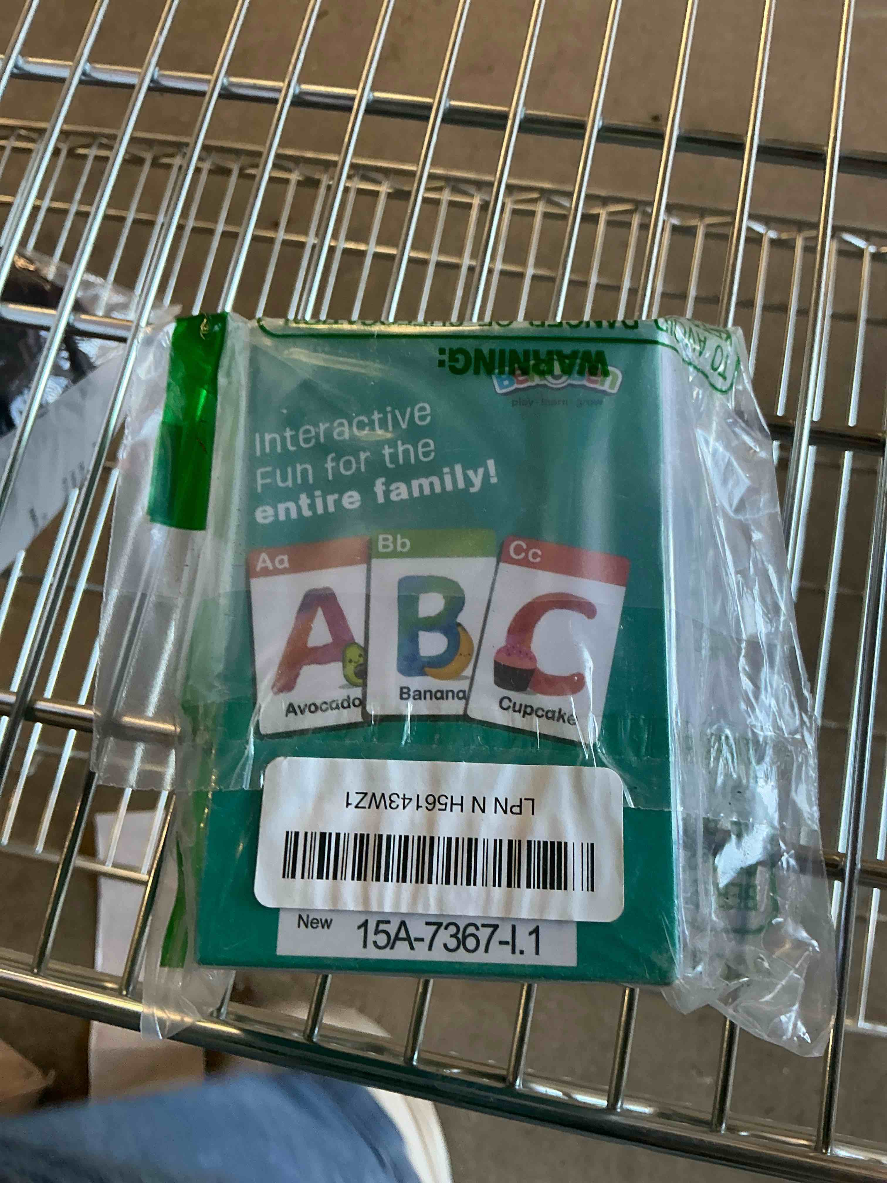 Condition photo showing Good Condition for BenBen Alphabet Go Fish Card Game for Kids,104 Cards, Oversized ABC Learning Playing Cards, Memory Matching Games, 2-8 Players, Ages 3 and up, Easter Basket Stuffers, Stocking Stuffers