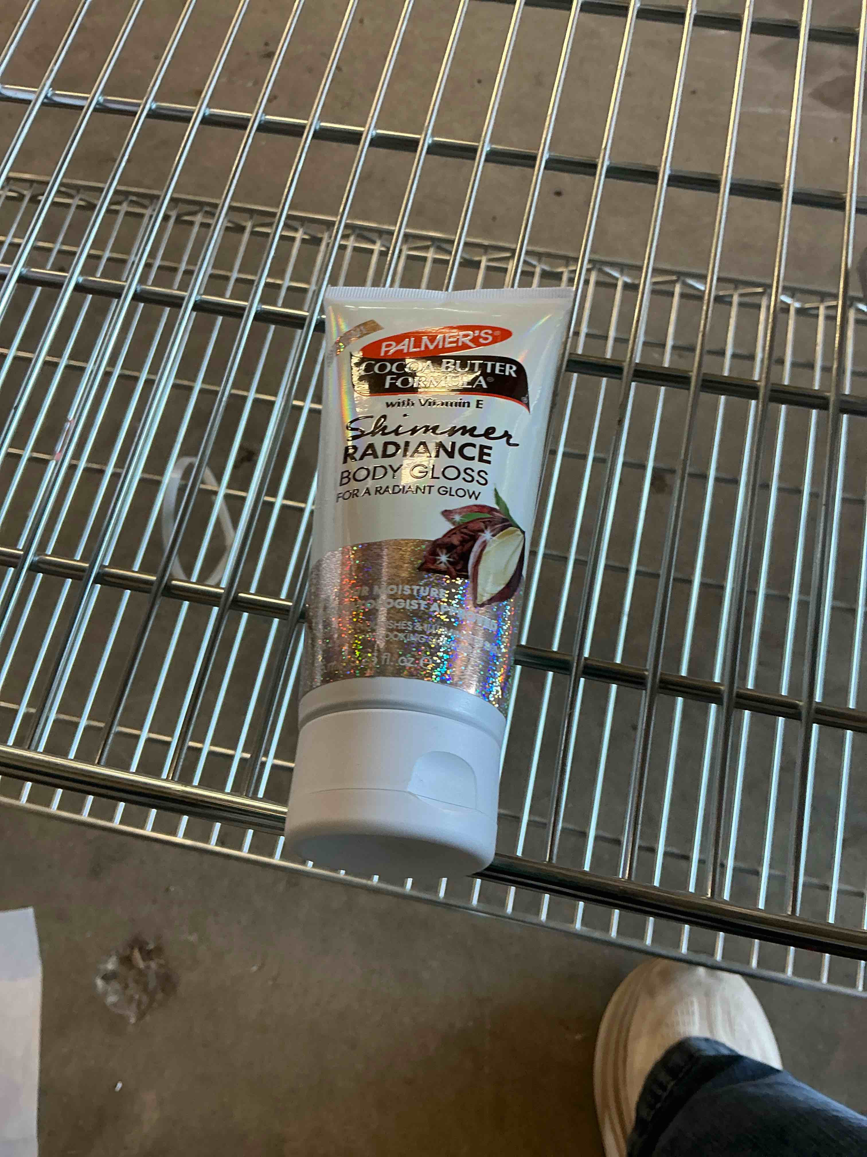 Condition photo showing Good Condition for Palmer's Cocoa Butter Formula Shimmer Body Lotion with Vitamin E, 5.25 Fl Oz, Radiance Body Gloss, Help Blur Veins, Cellulite, Marks, 48 Hour Moisture