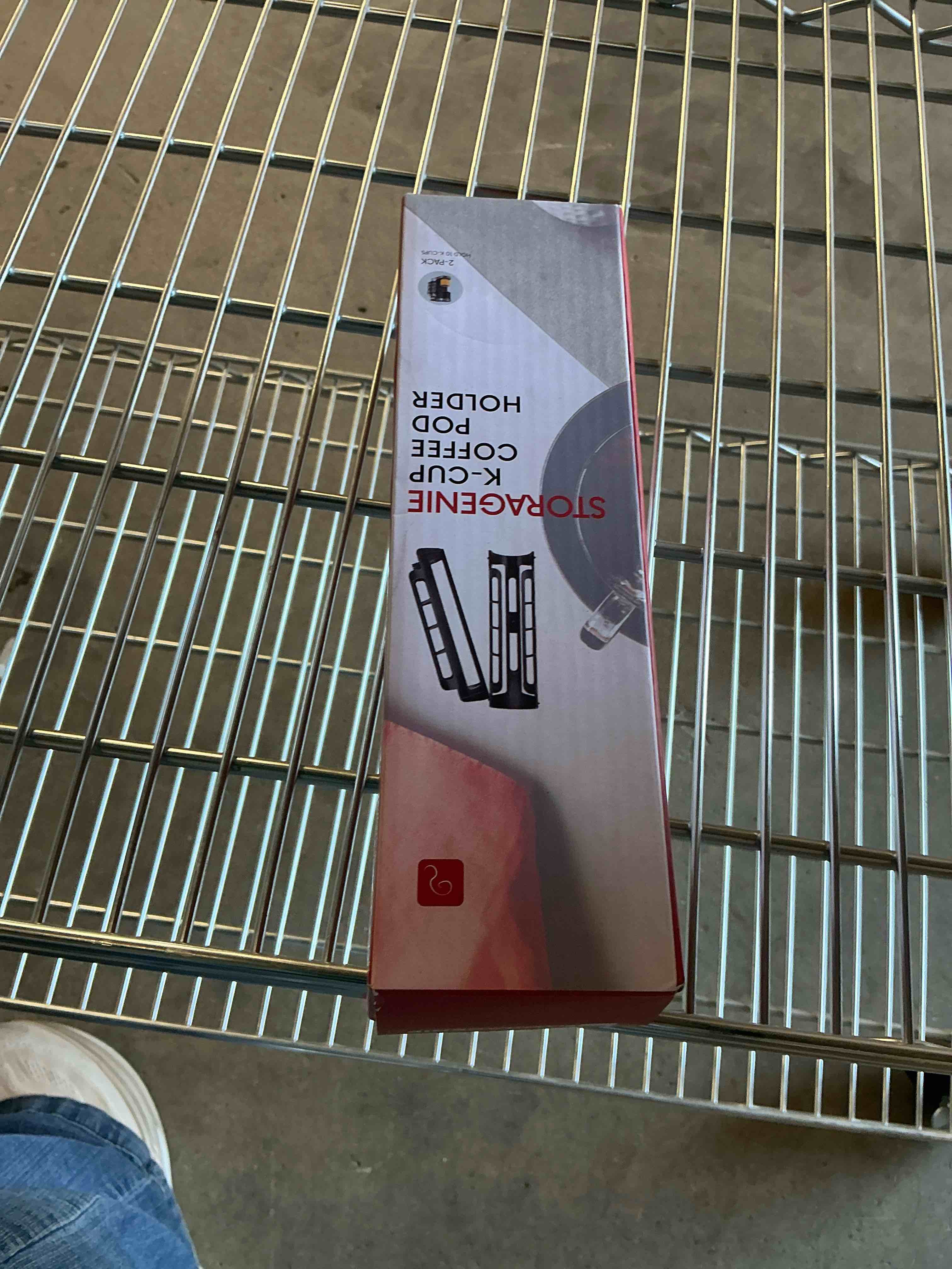 Condition photo showing New/Like New for STORAGENIE Coffee Pod Holder for Keurig, Side Mount K Cup Storage, Perfect for Small Counters (2 Rows/For 10 K Cups, PINK) 2 Pack /For 10 K-Cups Pink