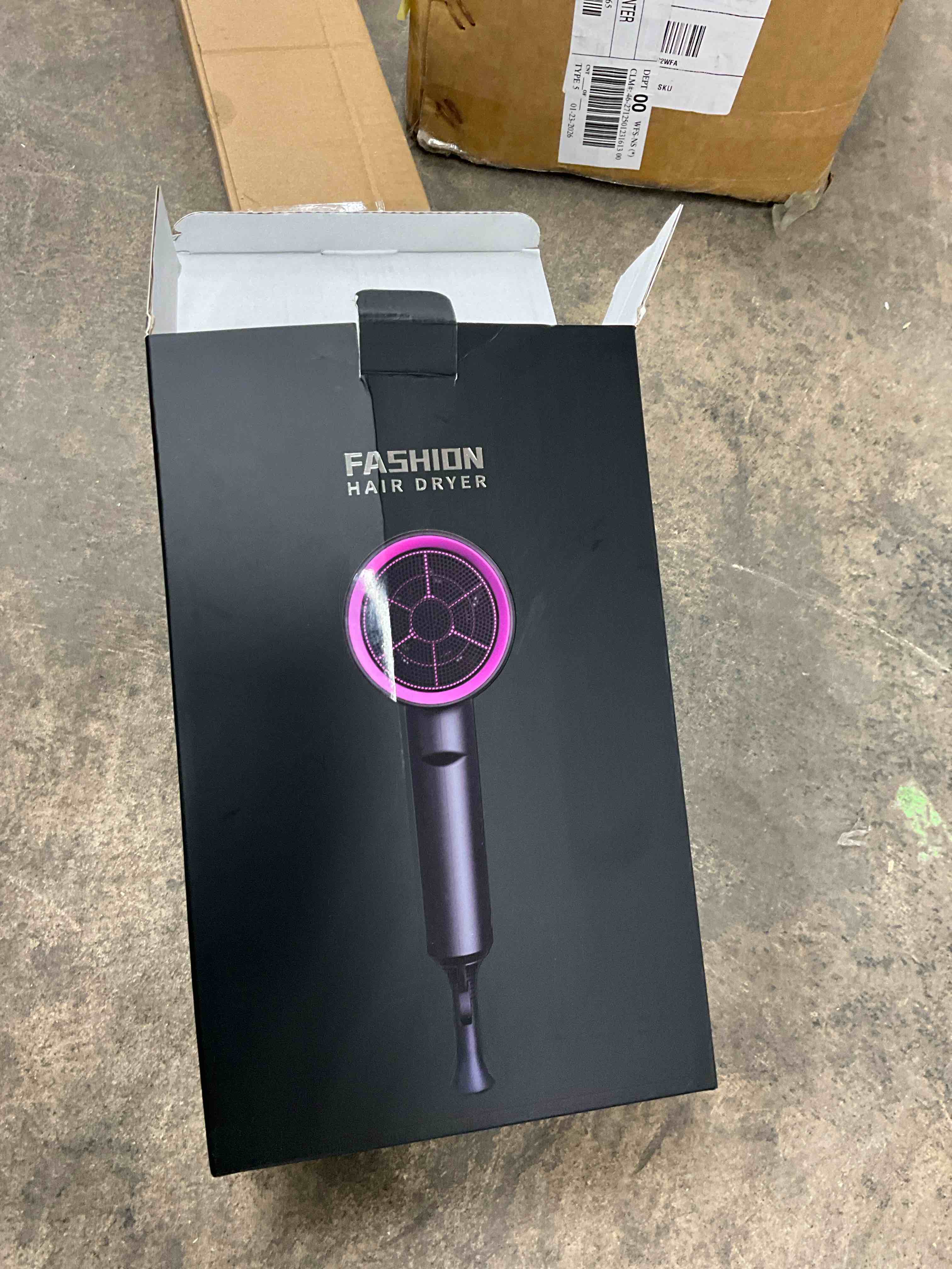 Condition photo showing Good Condition for Hair Dryer NEXPURE 1800W Professional Ionic Blow Dryer for Hair Care Powerful Wind for Hair Drying 2 Attachments Grey
