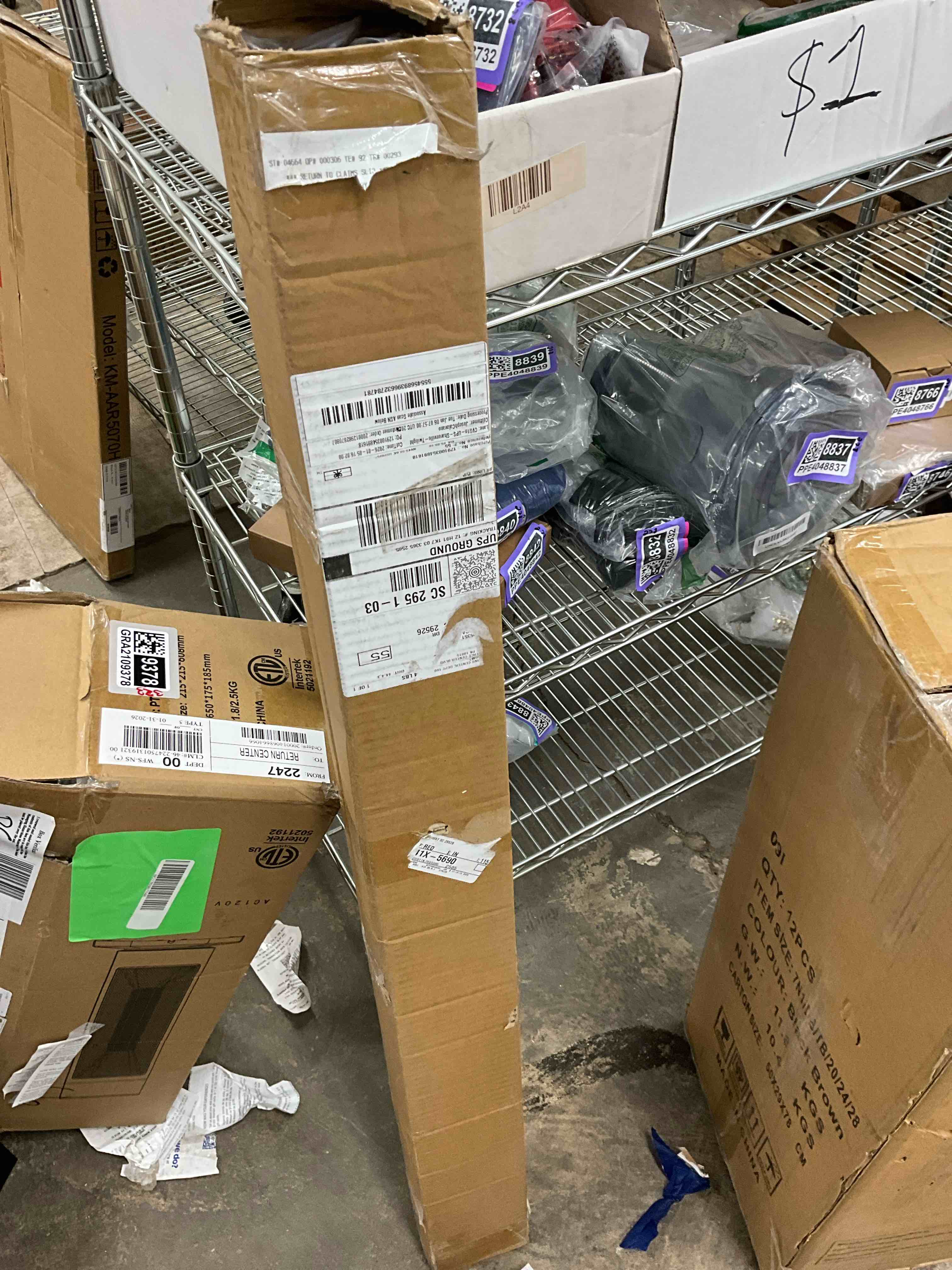 Condition photo showing New/Like New for Ktinnead Tension Curtain Rod 51-128in, Extra Long Curtain Rods No Drilling for Window Bathroom Patio, Adjustable Spring Shower Curtain Rod, Easy to Install Never Rust, Rod Diameter 1.26in-Black