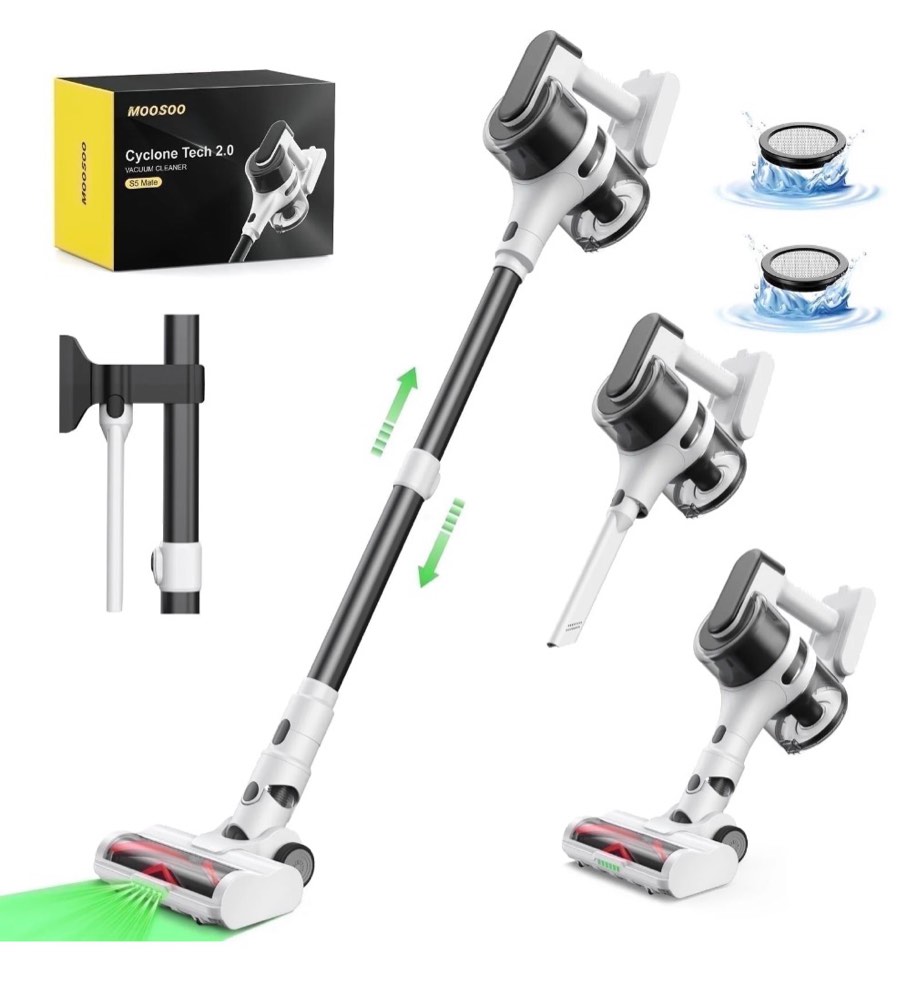 lightweight  vacuum cleaner, 6-in-1 cordless stick vacuum cleaner