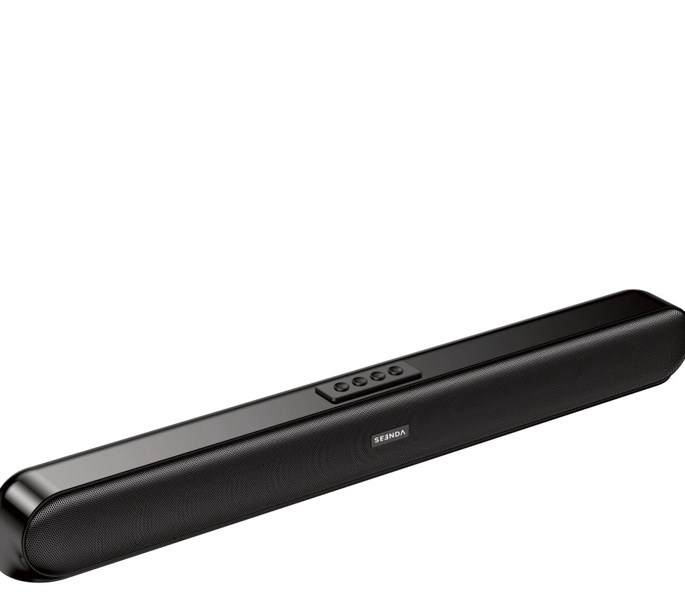 Seenda Sound Bar for TV, Wired & Wireless Bluetooth 5.0 3D Surround Speakers, AUX/COAX/HDMI/USB Connection