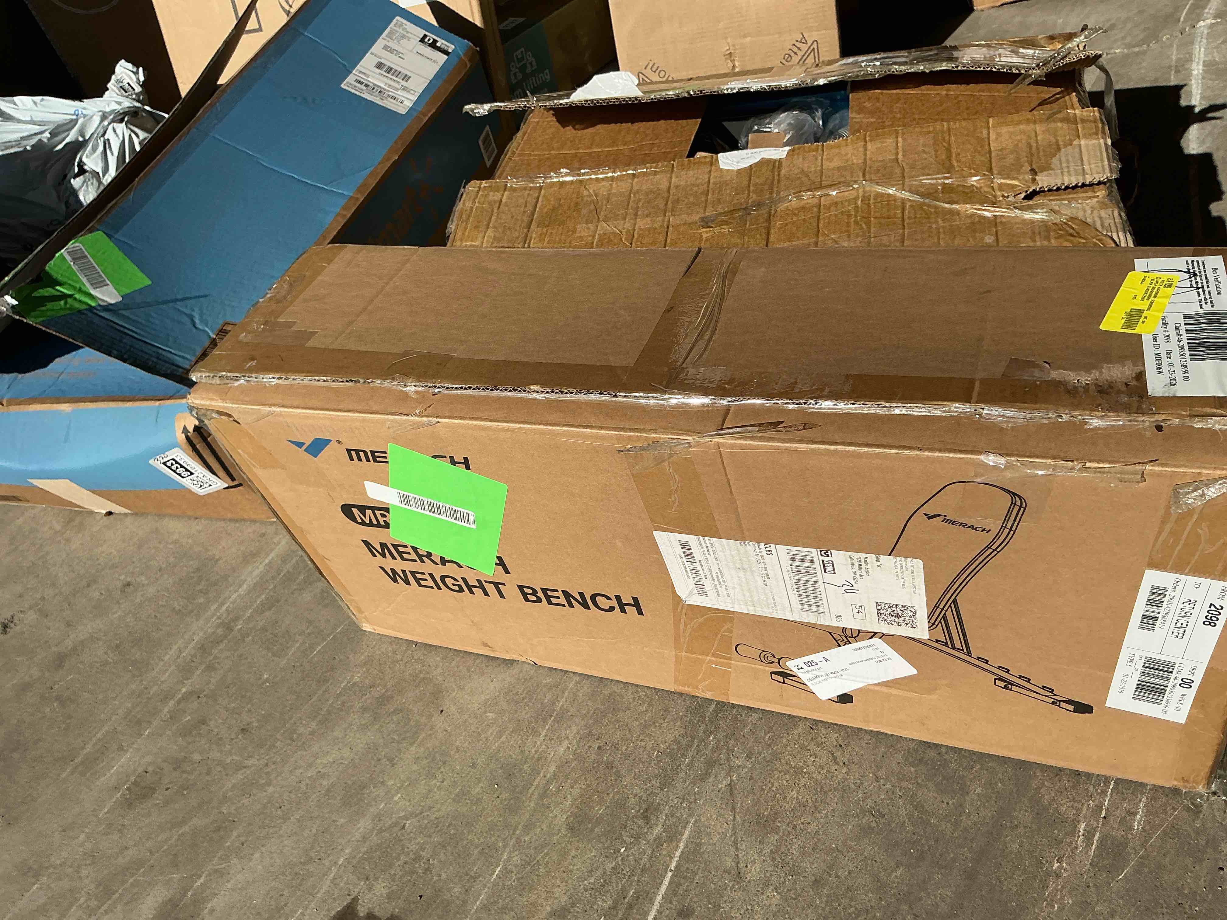 Condition photo showing Good Condition for MERACH Adjustable Weight Bench Hold up to 990 Lbs Foldable Exercise Bench for Home Gym Fitness Strength Training