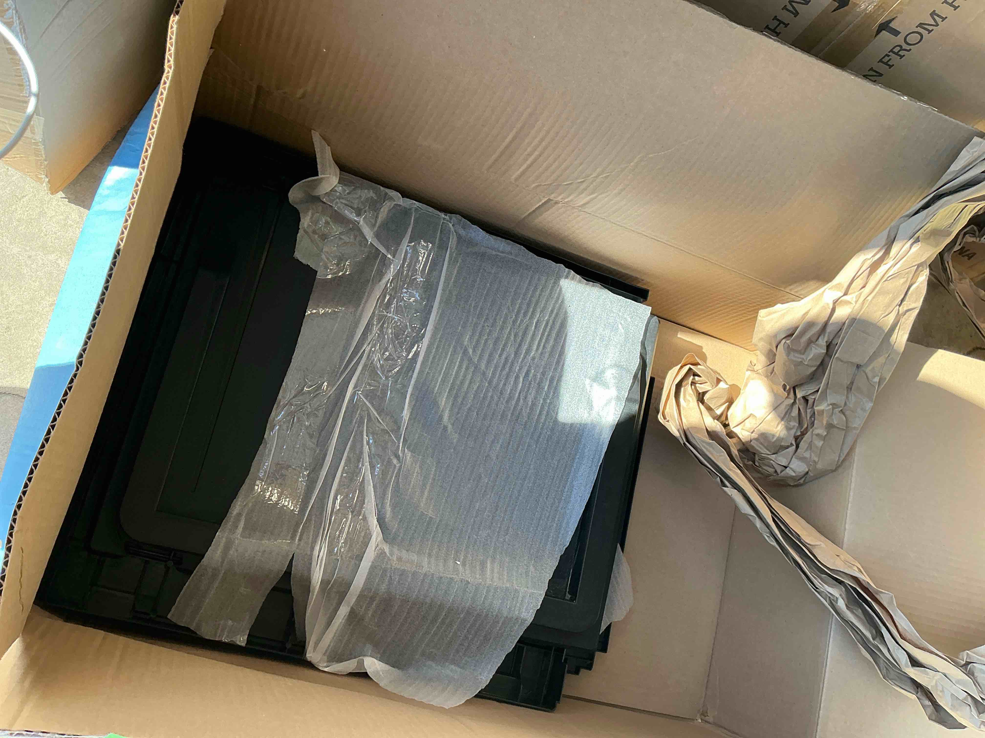 Condition photo showing Good Condition for Homall 31 Gallon Outdoor Deck Box In Resin with Seat, Black