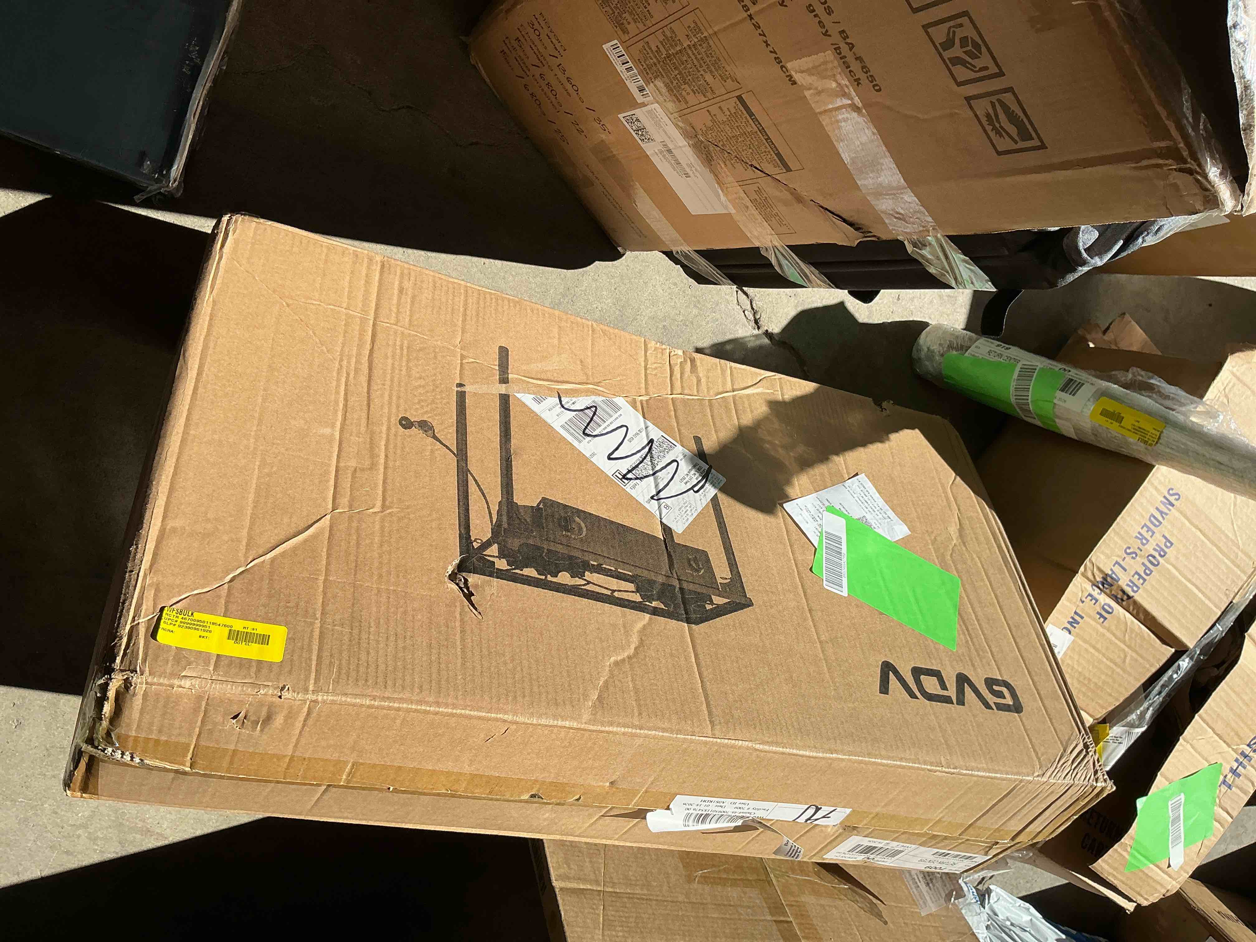 Condition photo showing Good Condition for GVDV Outdoor Camping Stove, Double Burners Propane Gas Stove for Cooking BBQ Grill, 150,000-BTU, Black