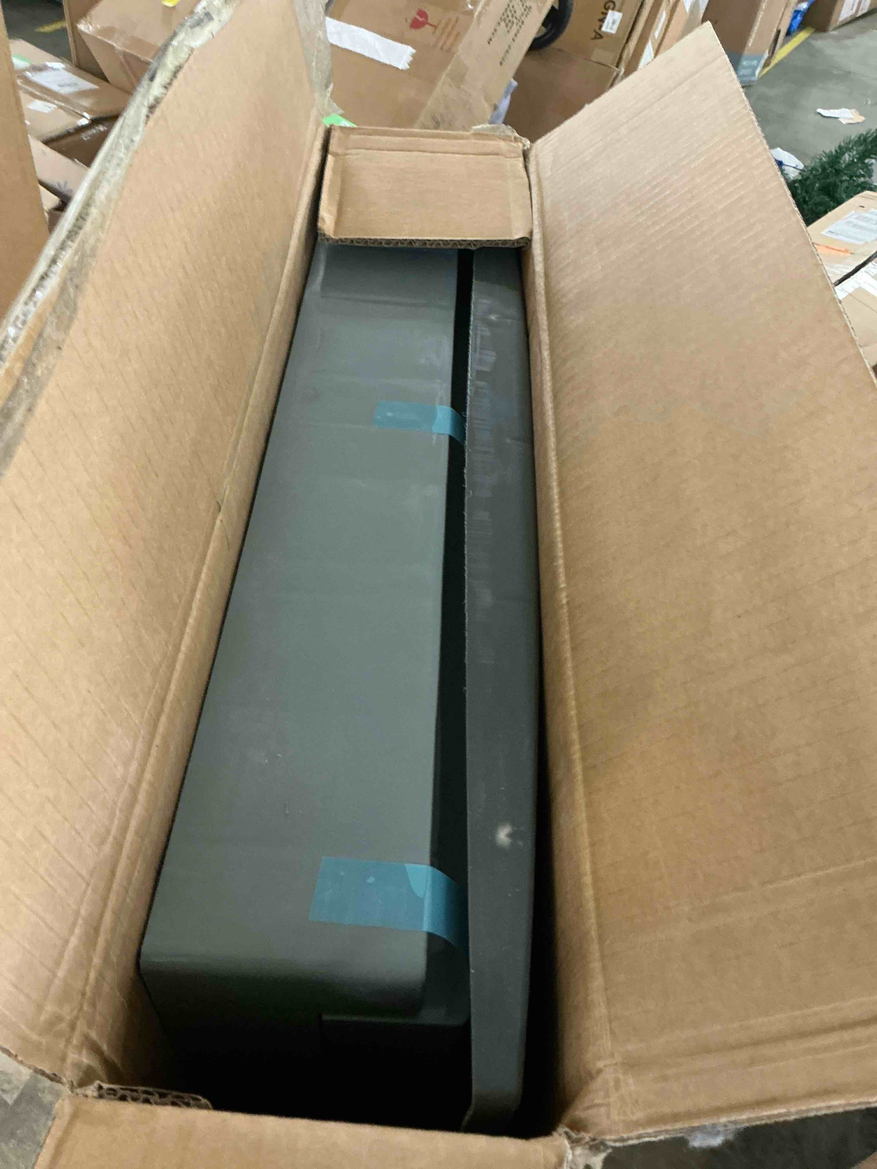 Condition photo showing New/Like New for Ktaxon 75gal Outdoor Storage Deck Box Collapsible Garden Resin Deck Box Pre-installed,Space Saving & Easy Set Up - Grey