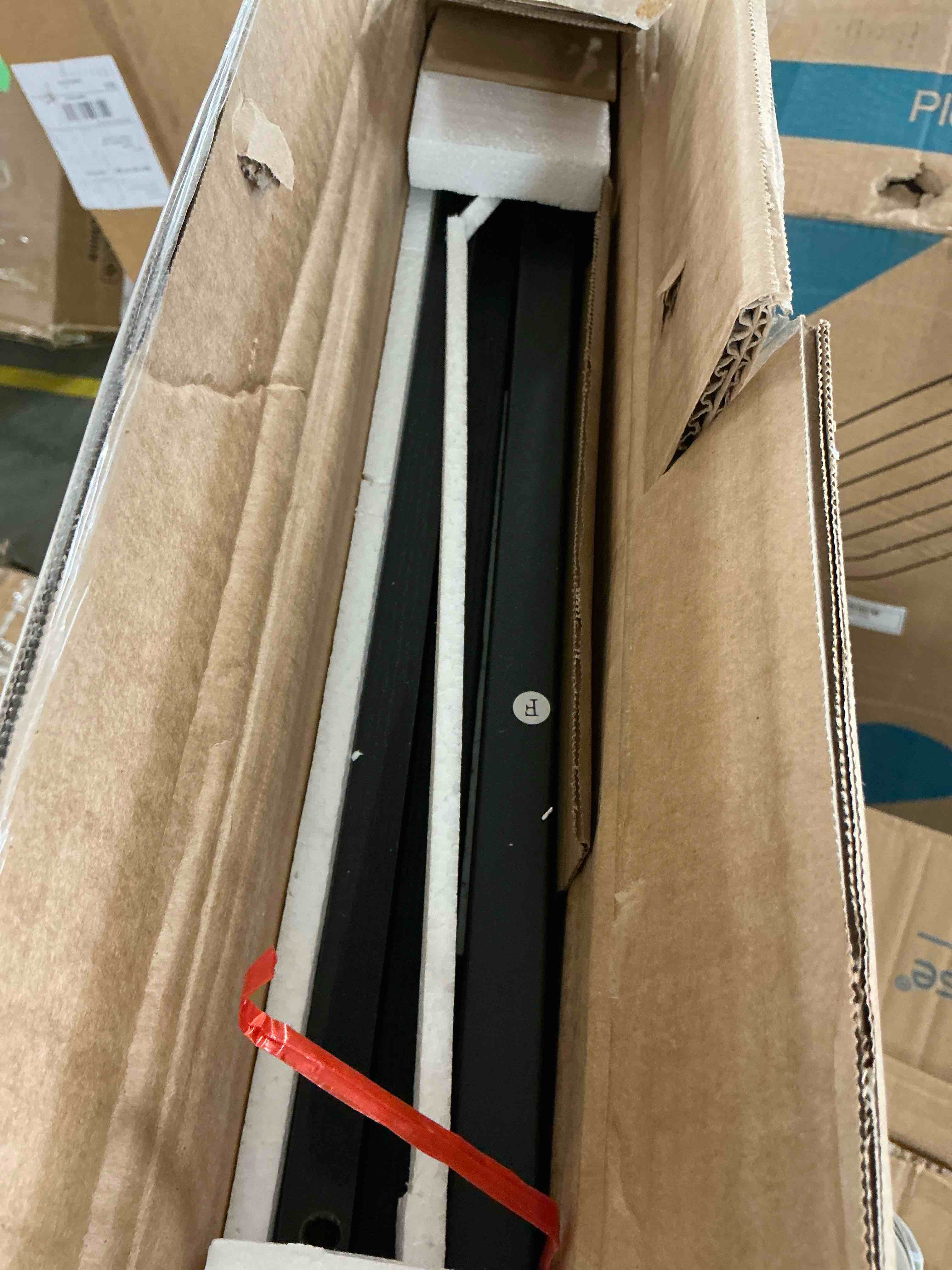 Condition photo showing New/Like New for EDX L Shaped Computer Desk Corner Desk, Gaming Table 49 inch PC Writing Study Desk for Home Office Dorm Small Space, Black