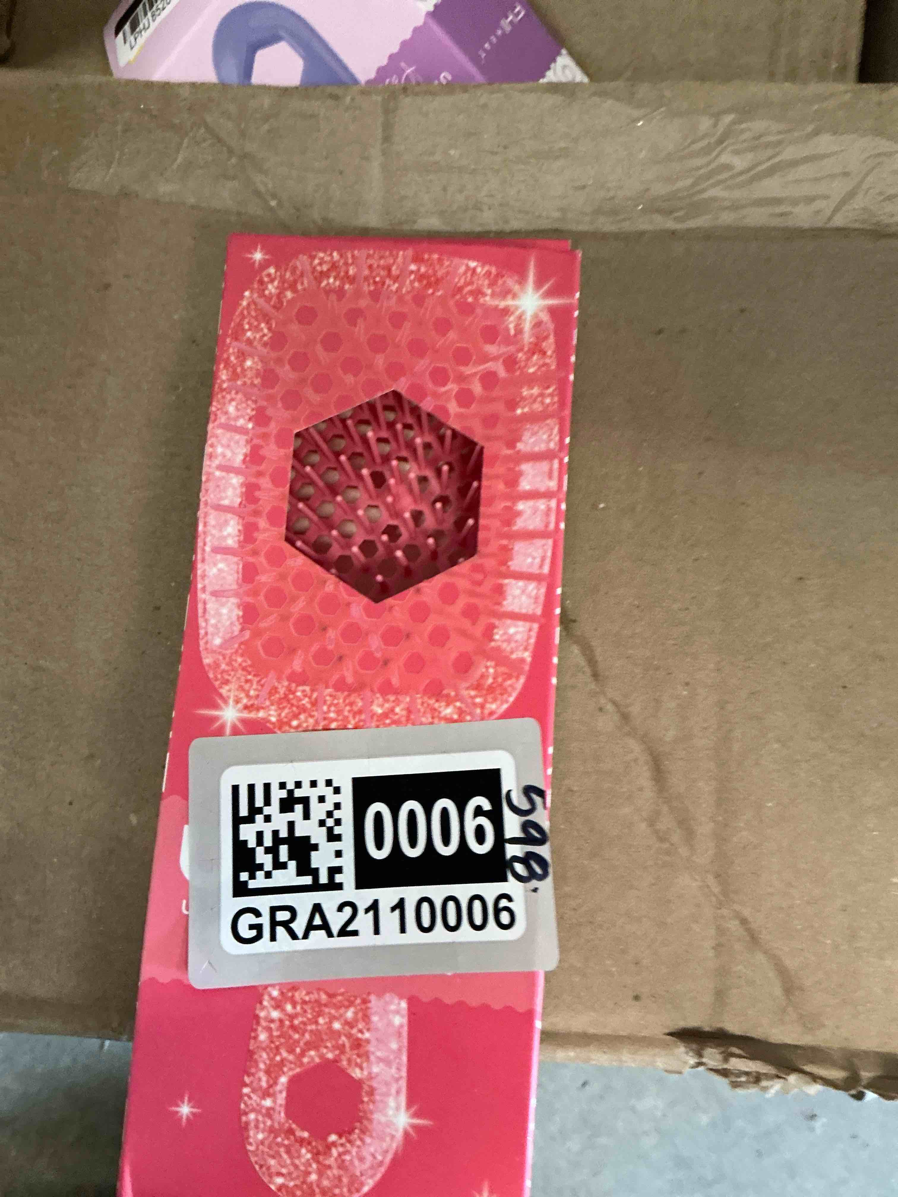 Condition photo showing New/Like New for fhi heat unbrush detangling hair brush - ruby peach