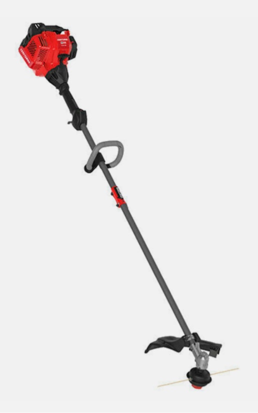 CRAFTSMAN WS2200 25-cc 2-cycle 17-in Straight Shaft Attachment Capable Gas String Trimmer