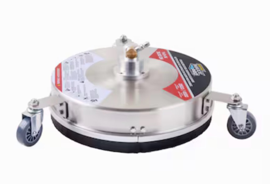 surfacemaxx pro 14.5-in up to 4500-psi rotating surface cleaner for gas and electric pressure washers