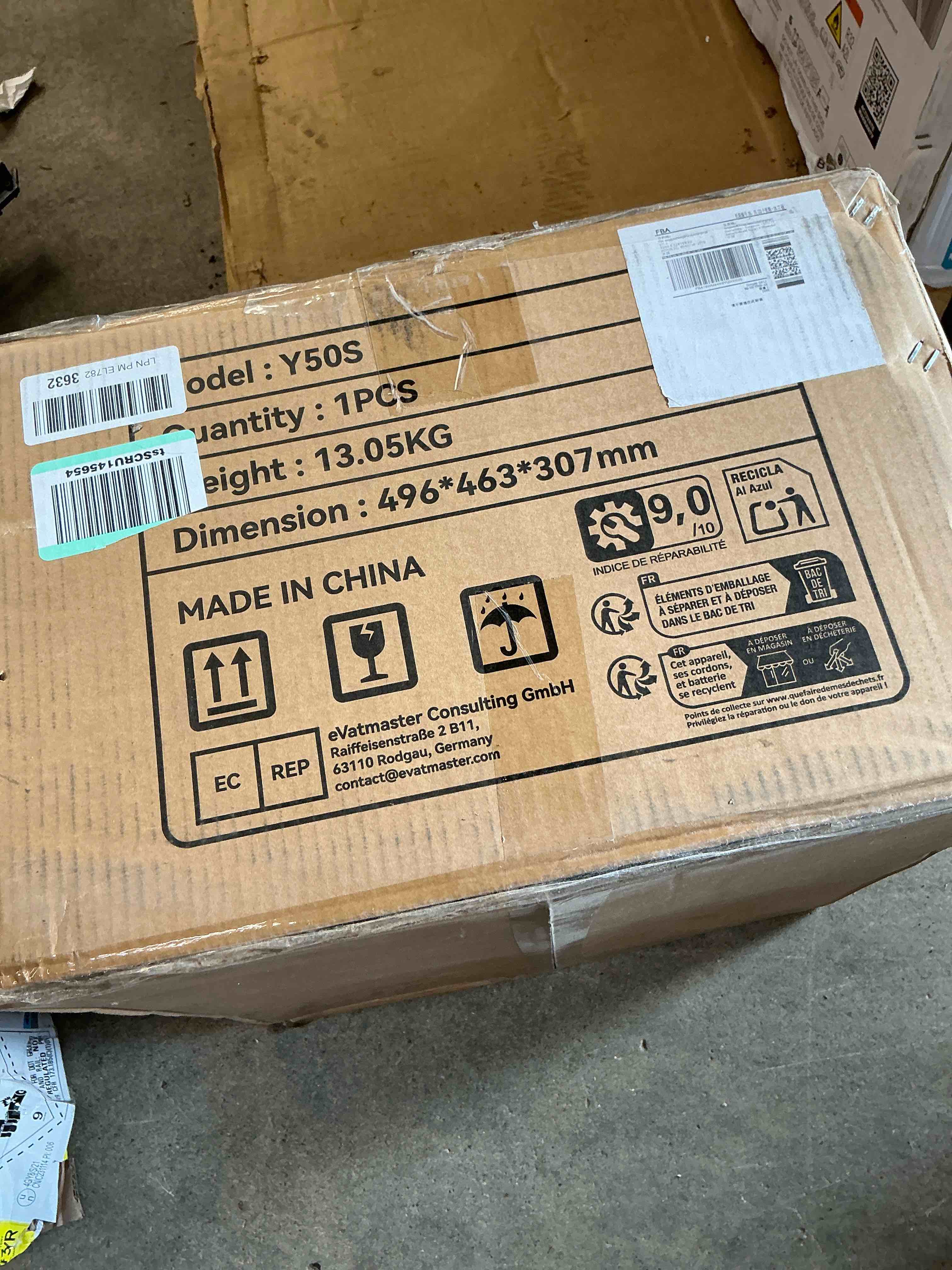 Condition photo showing Good Condition for oucaxia y50s robotic pool cleaner, upgraded motor, powerful wall-climbing with scrubber brushes, smart path navigation, cordless pool vacuum for inground pools up to 2000 sq.ft