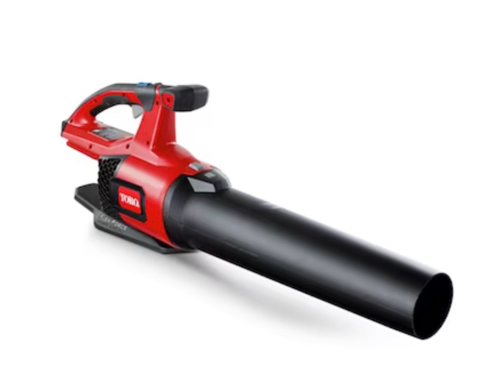 Condition photo showing New/Like New for toro flex-force 60-volt max cordless battery ,leaf blower ( tool only )