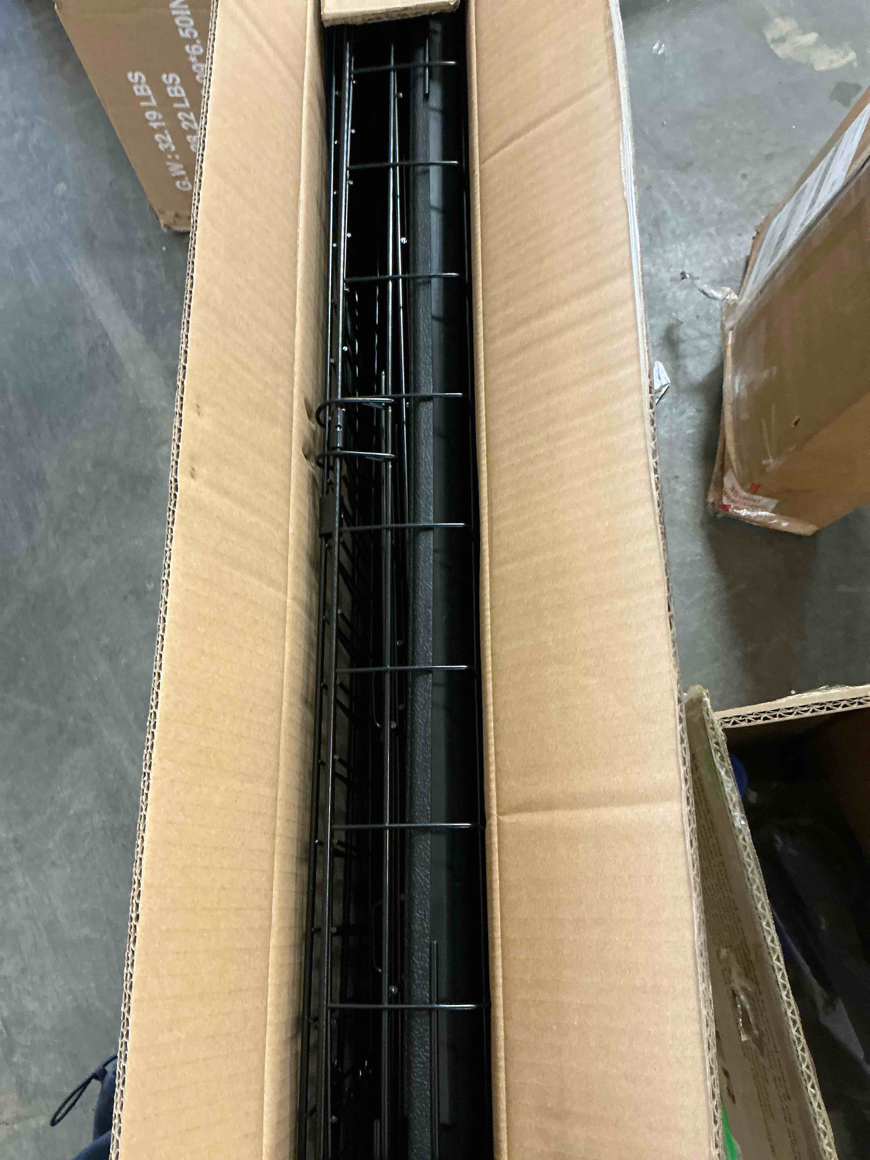 Condition photo showing Good Condition for edx medium dog crate, 30" single door folding metal wire dog cage with plastic leak-proof pan tray