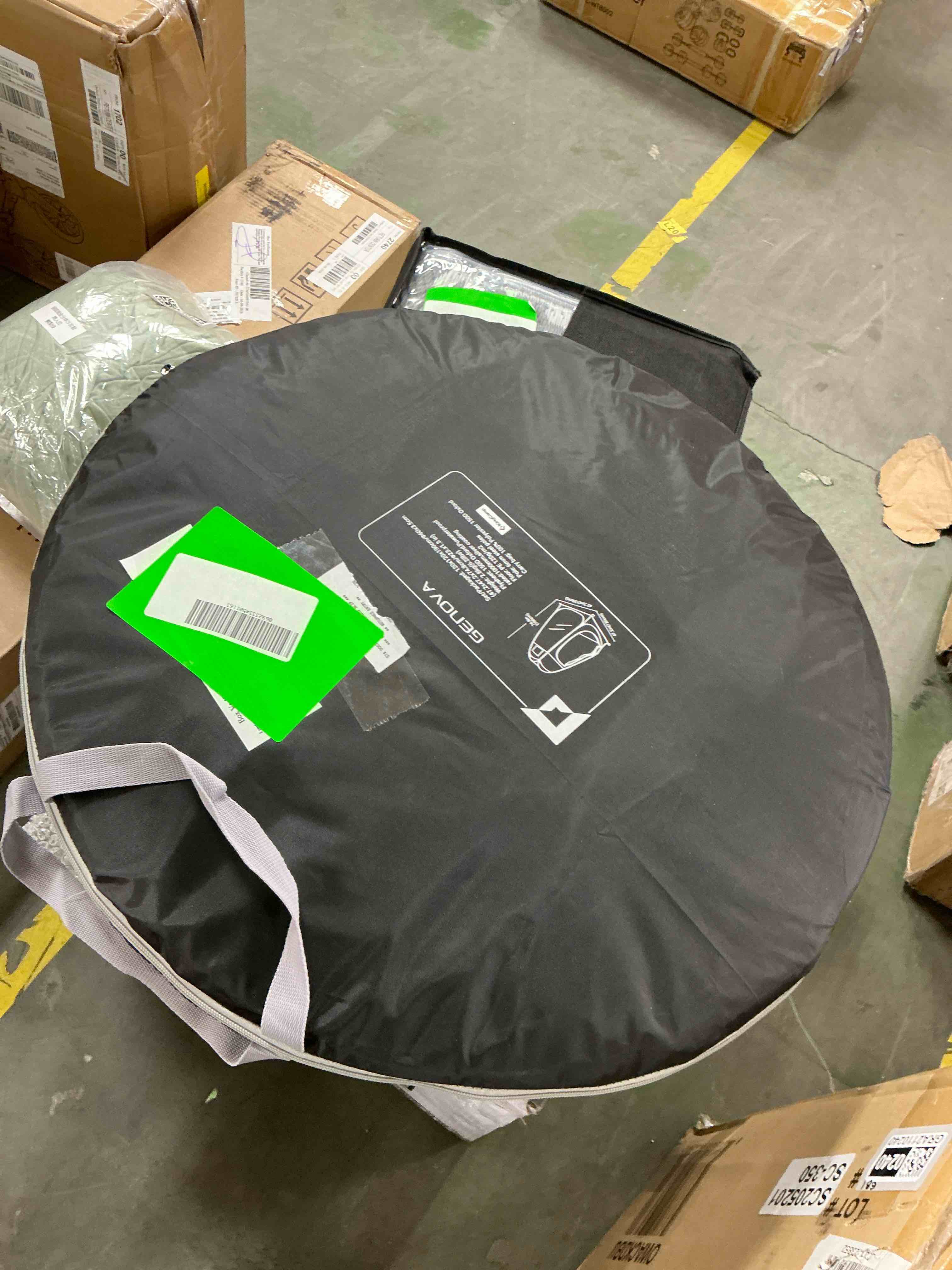 Condition photo showing Good Condition for kingcamp shower tent pop up camping privacy tent portable waterproof dressing changing room easy setup toilet tent with carry bag for beach campin