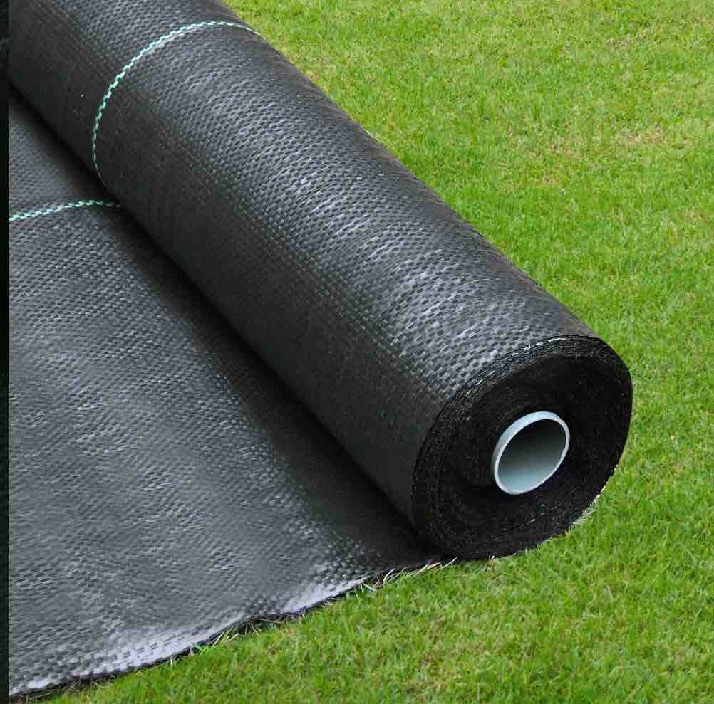 3ftx300ft Weed Barrier Landscape Fabric, Heavy Duty Woven Geotextile Fabric, Weed Cloth for Garden