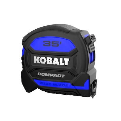 kobalt blue compact wide blade 35-ft tape measure