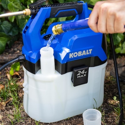 Kobalt 2.11-Gallon 24-volt Battery Operated Plastic Handheld Sprayer-tool only