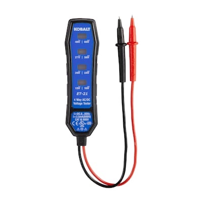 Kobalt Analog Display Voltage tester 120V to 480V -Volt