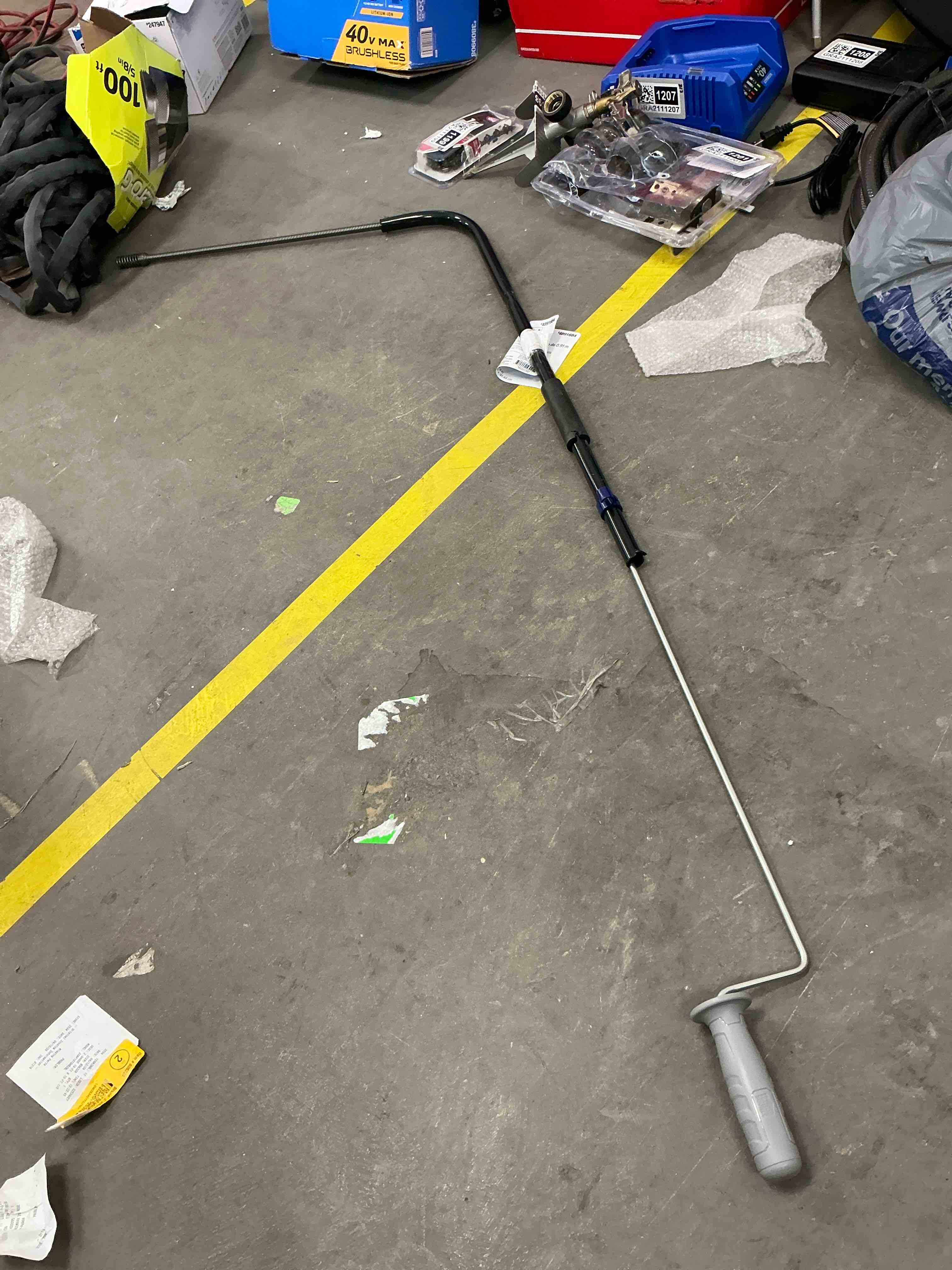 Condition photo showing Good Condition for project source 3/8-in x 3-ft high carbon wire hand auger for toilet