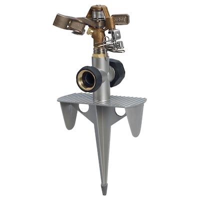 orbit 6200-sq ft impulse spike lawn sprinkler