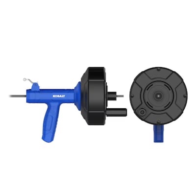 kobalt 1/4-in x 25-ft high carbon wire hand auger for sink