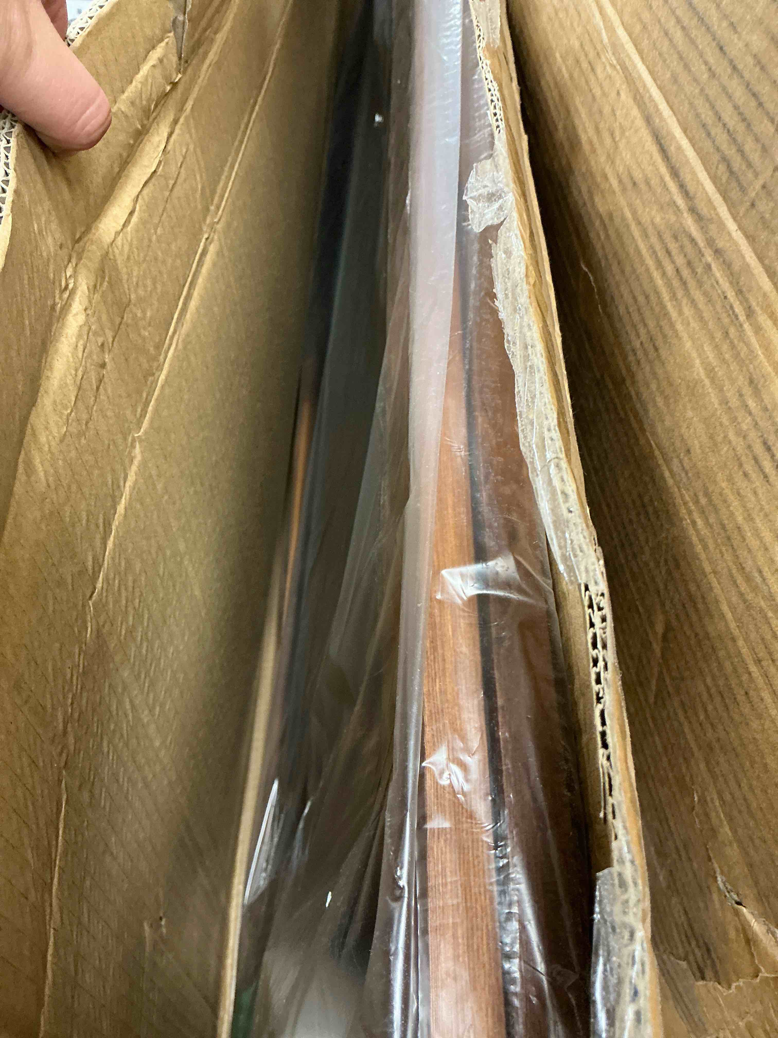 Condition photo showing New/Like New for a-frame chalkboard  40  x 20  chalk board sign board magnetic sandwich board double-sided pine sidewalk chalkboard easel for outdoor cafe shop wedding party restaurant  brown