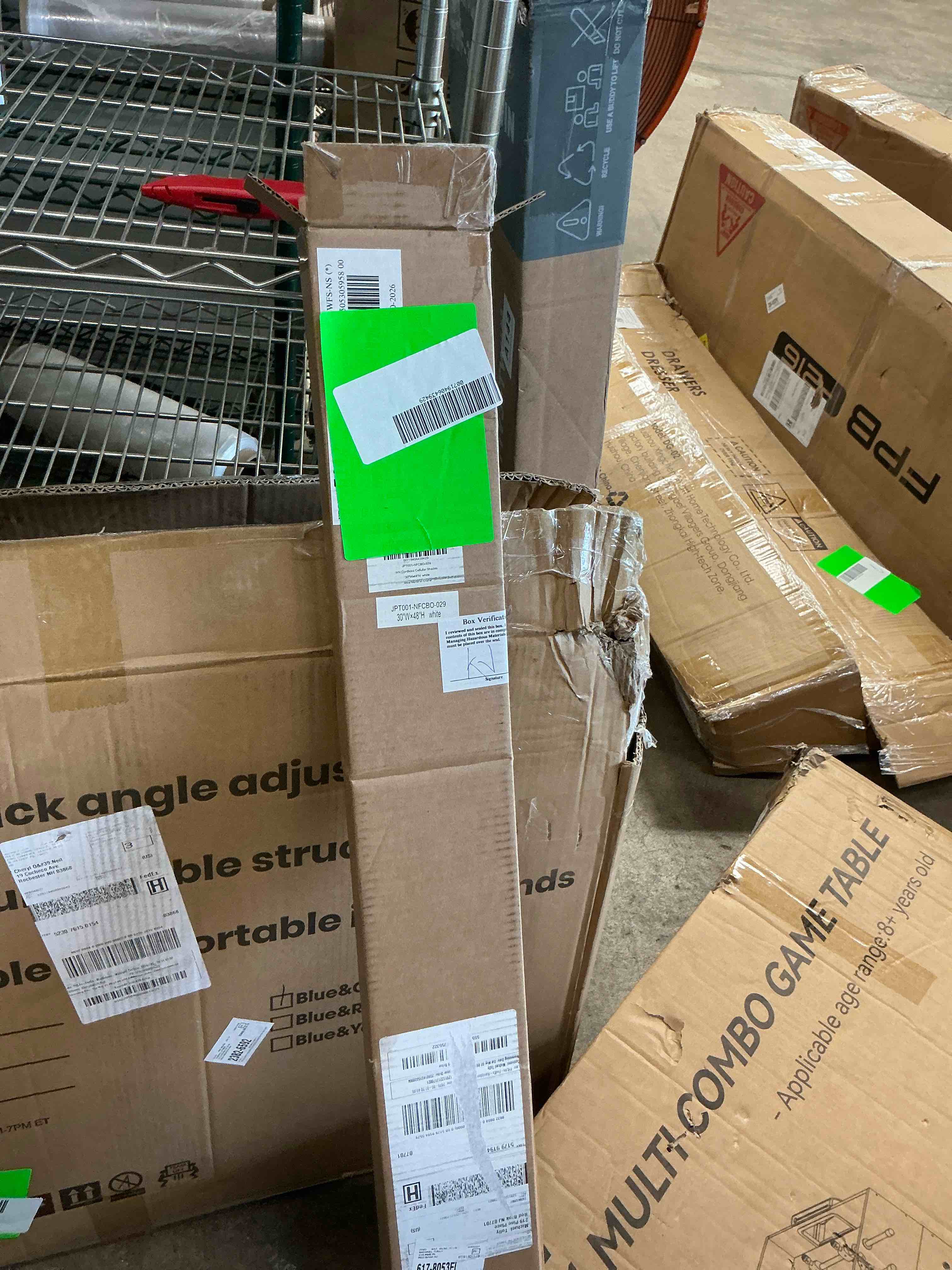 Condition photo showing Good Condition for lazblinds no tools no drill cordless cellular shades  blackout light blocking honeycomb shades for home  thermal insulation blinds for windows  30  w x 48  h  white