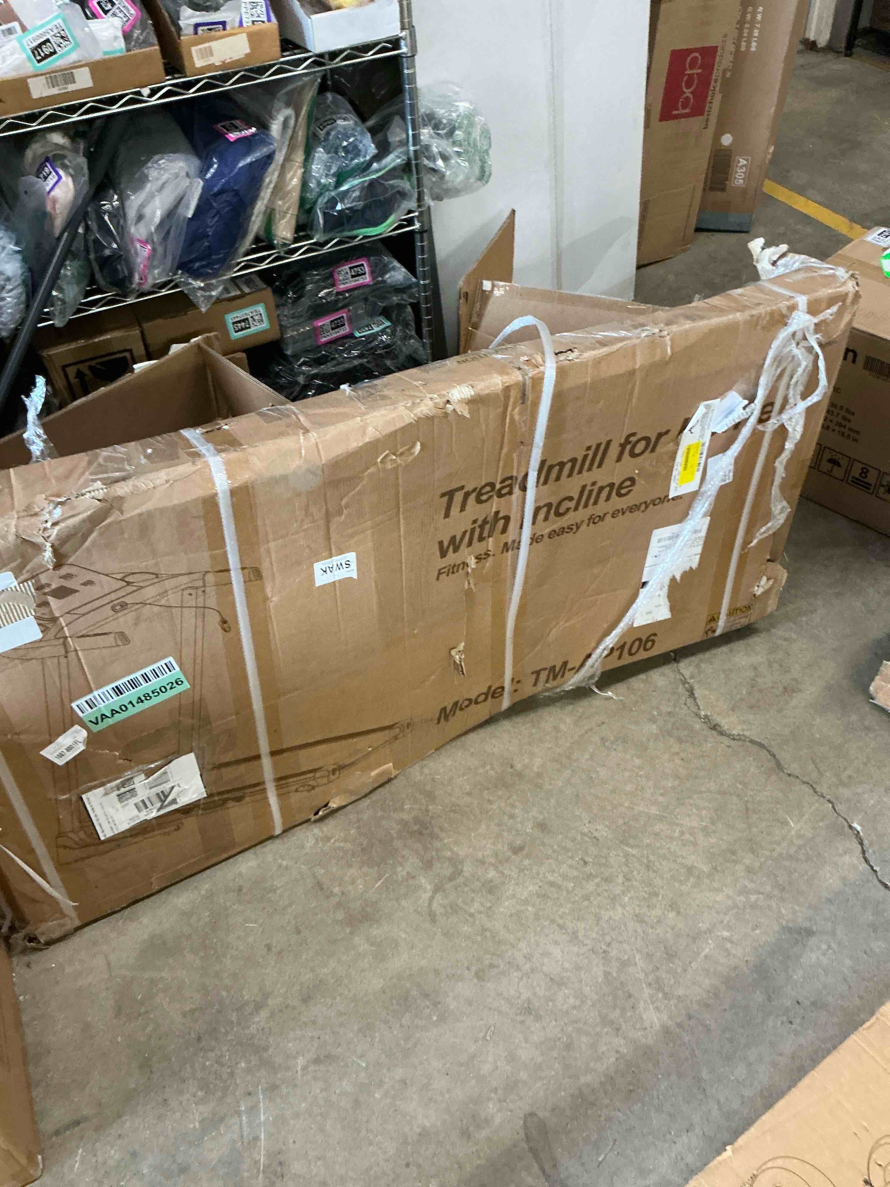 Condition photo showing Good Condition for naipo treadmill for home with 3 level manual incline smart app usb charging foldable running electric treadmill gym