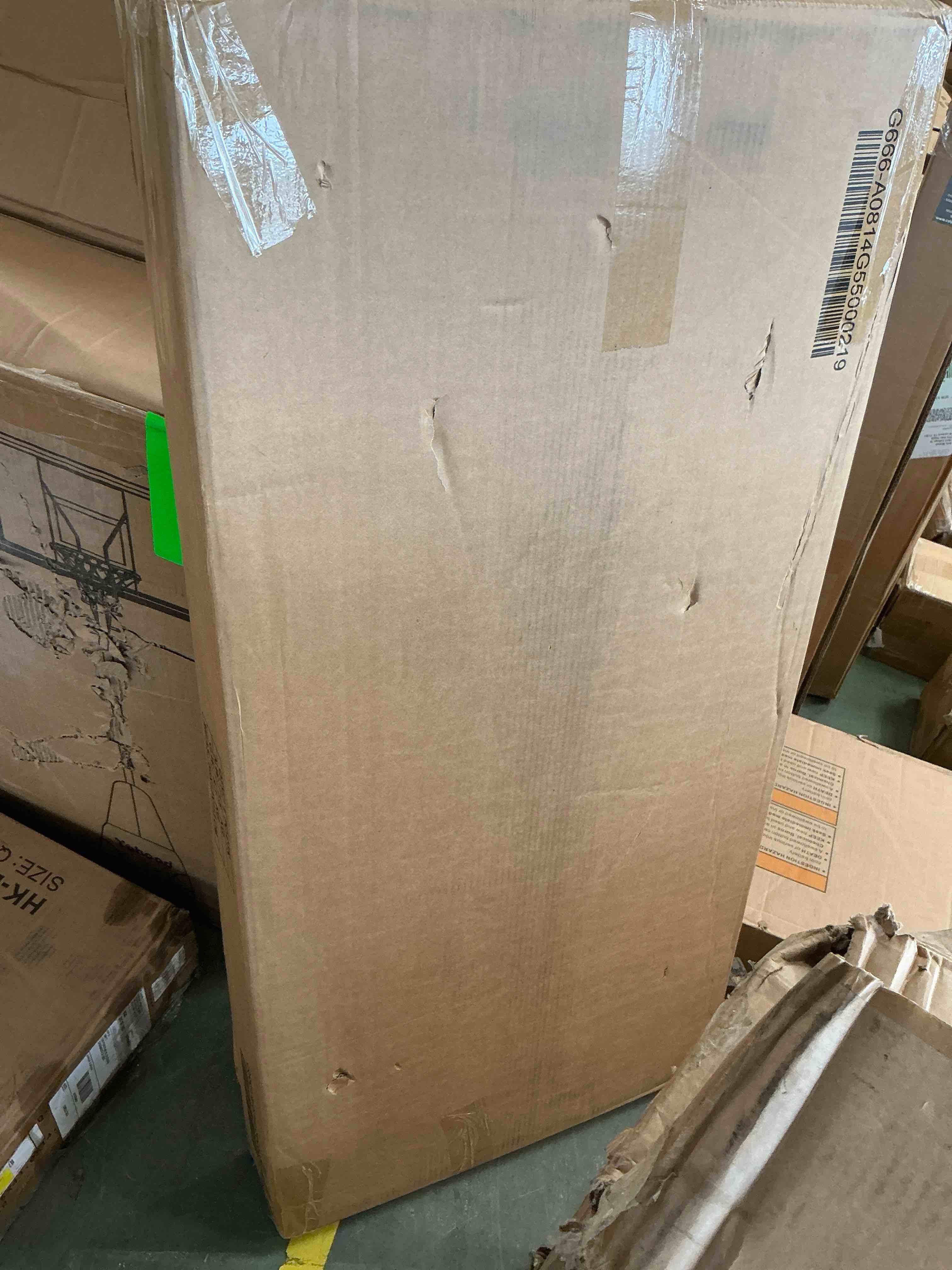 Condition photo showing Good Condition for ktaxon 75gal outdoor garden plastic storage deck box chest tools black - black 75 gal