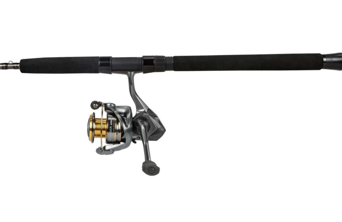 okuma avenger 1-pc spinning fishing rod and reel combo 7 ft.