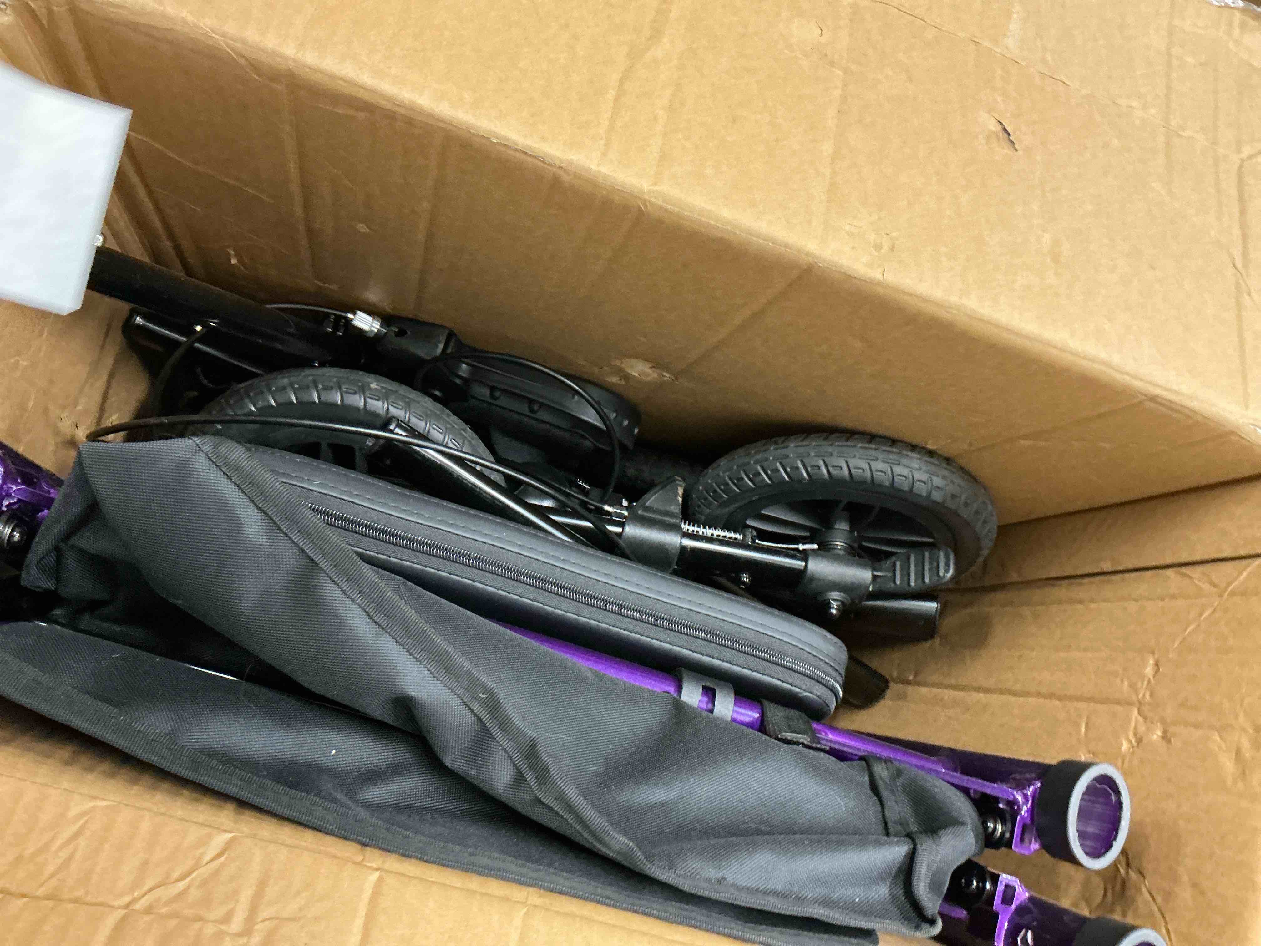 Condition photo showing Good Condition for foldable rollator walker for seniors with seat, lightweight 2 in 1 rolling walkers wheelchair combo for adult, transport chair with brakes, adjustable seat and handle, 300 lb. weight capacity