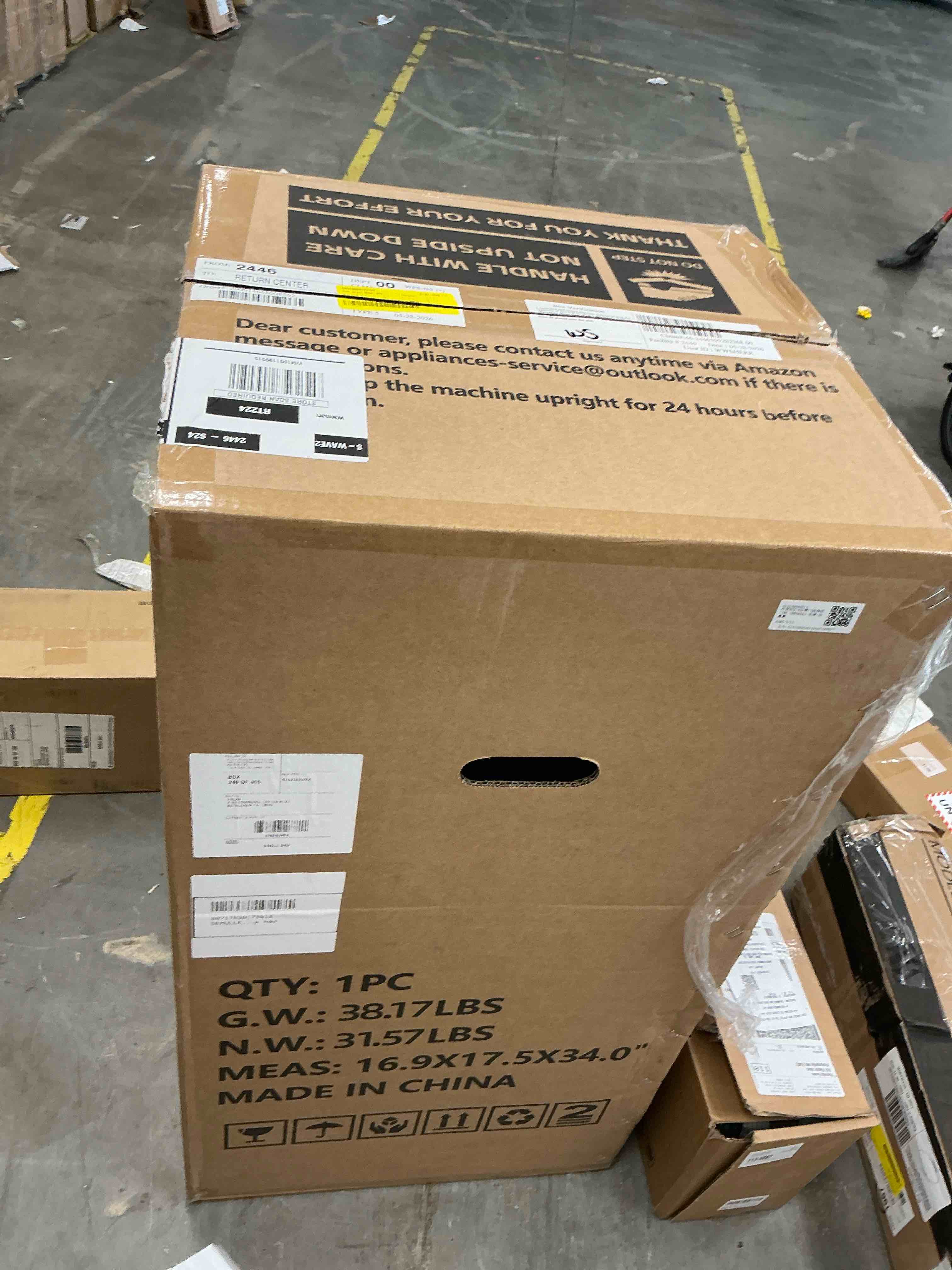 Condition photo showing Good Condition for demuller 2.4 cu.ft mini refrigerator small fridge with double door personal fridge black new