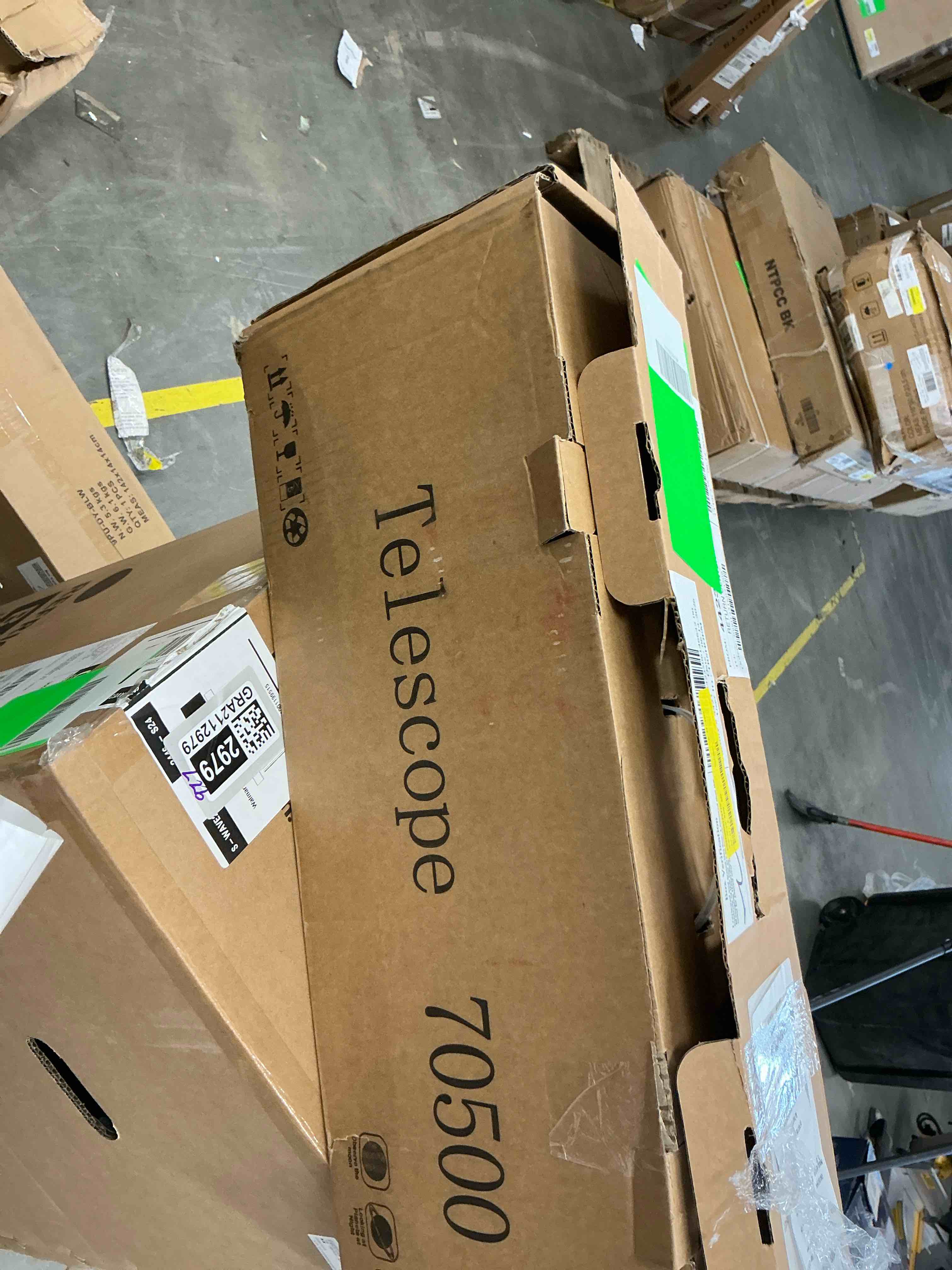 Condition photo showing New/Like New for maxlapter  20x-150x telescope for adults astronomy, 70mm aperture 500mm refractor telescope for kids, moon filters