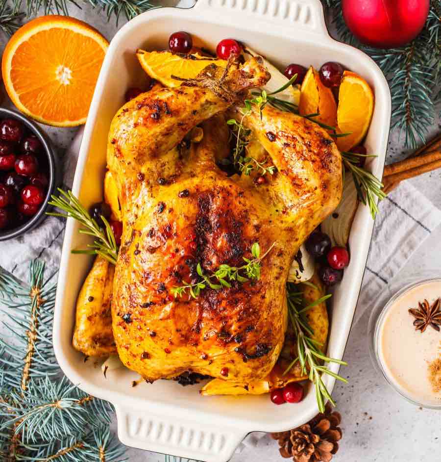 Royalcraft 18 Quart Roasting Oven with Self-Basting Lid Removable Pan 150 to 450F Temperature Control Cool-Touch Handles Silver