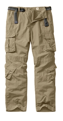 Asfixiado Mens Khaki Work Pants Quick-Dry Trousers Safari Fishing Hiking UPF 50 Outdoor Lightweight Travel Pants