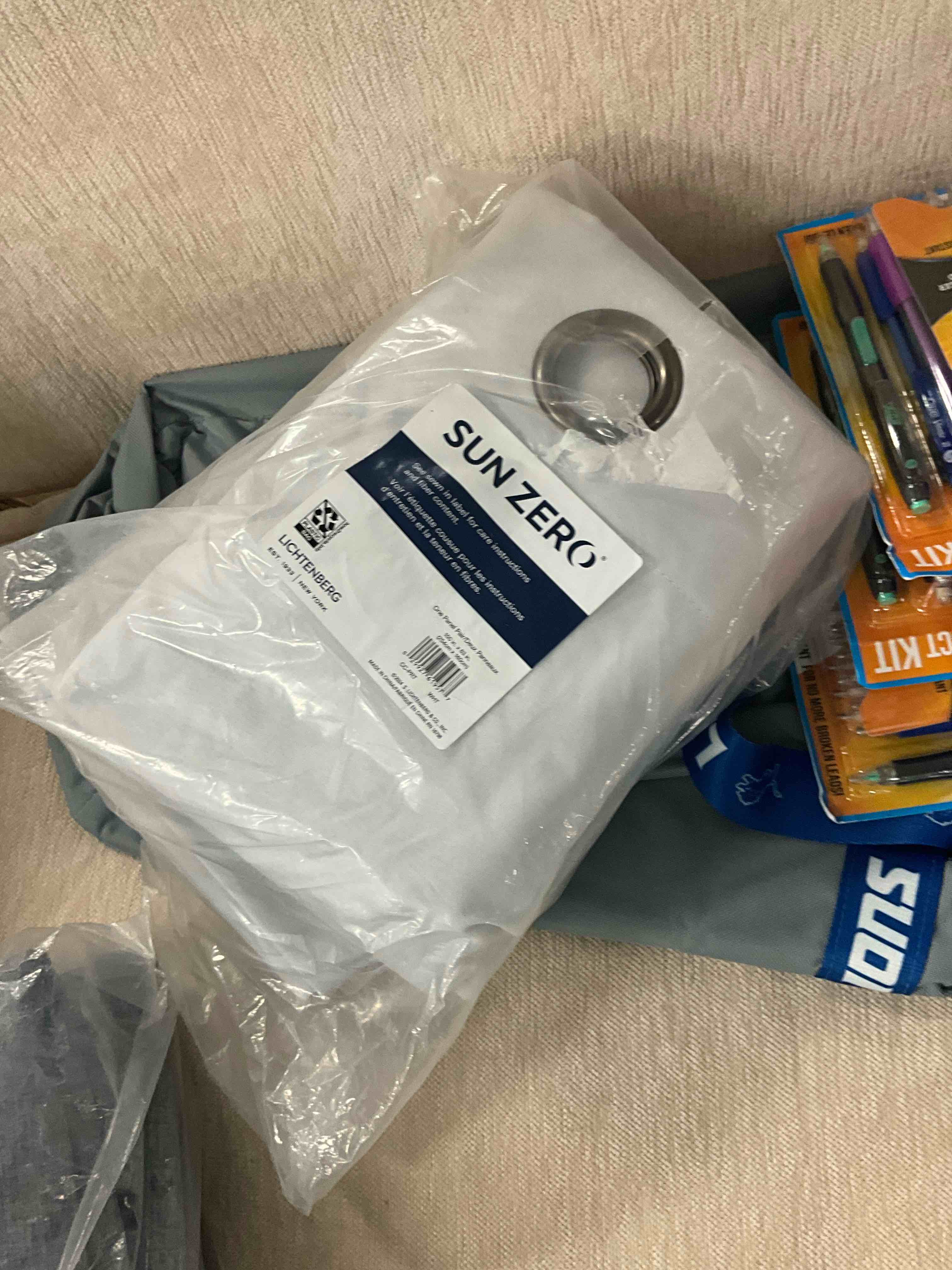 Condition photo showing Good Condition for Sun Zero Grommet Curtains, 2-pack