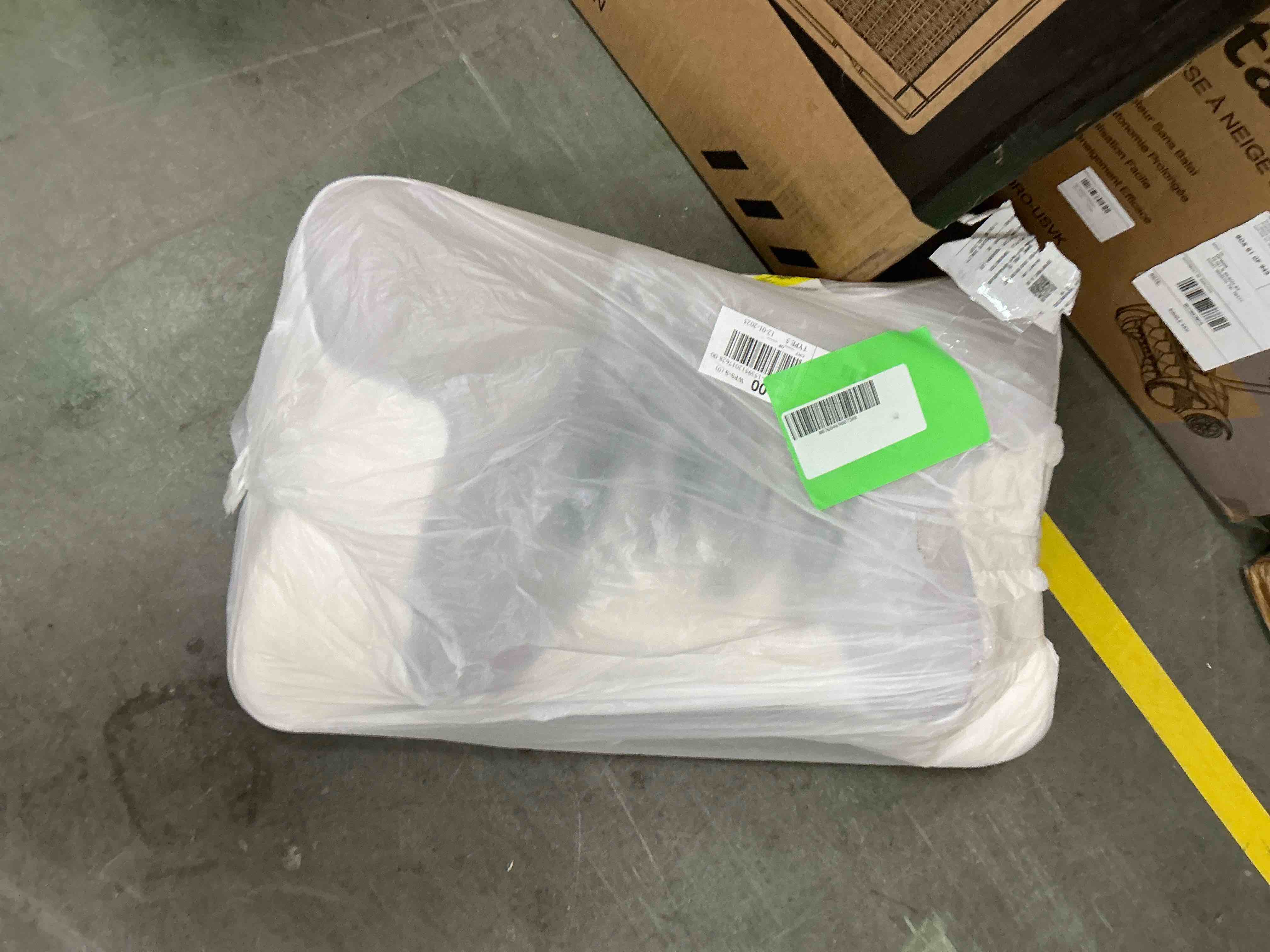 Condition photo showing Good Condition for DONAMA Cervical Pillow for Sleeping Memory Foam Neck Pain Relief Contour Orthopedic Ergonomic Pillows for Women Side Sleepers Queen Size 26 Lx14.6 Wx5.1 H Gray