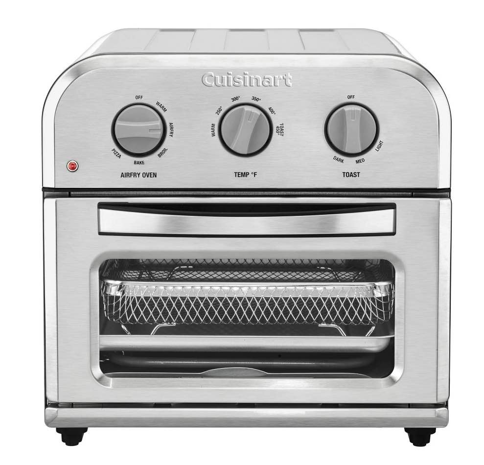 Cuisinart Compact Air Fryer Toaster Oven, Stainless Steel