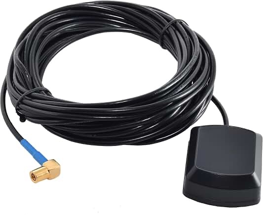 anina 23ft sirius xm radio antenna with magnetic compatible with all sirius and xm satellite radio receiver, gps antenna