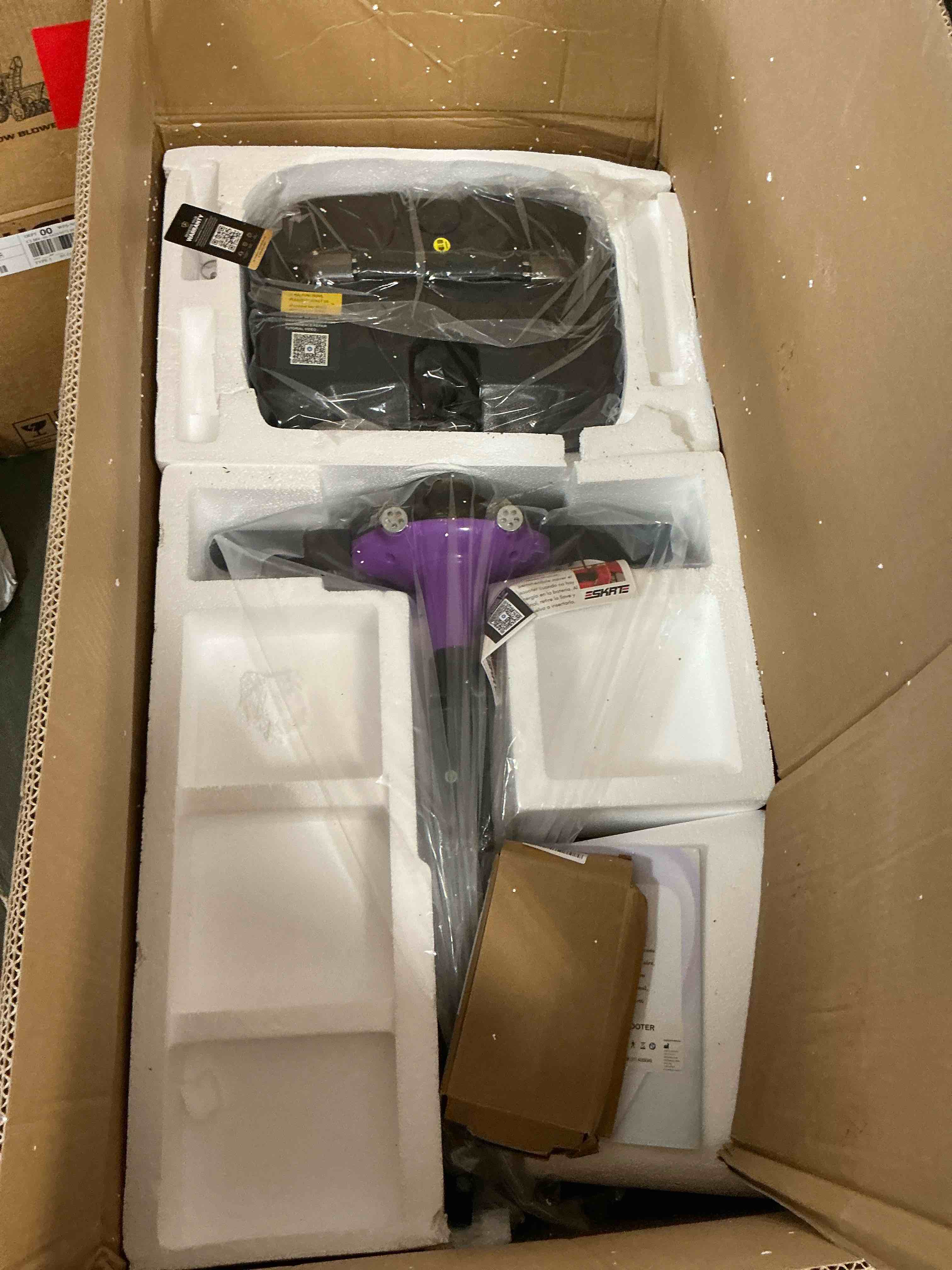 Condition photo showing New/Like New for arshin upgrade 4 wheels mobility scooters for seniors & adult,all terrain motorized scooters with 300 lbs,purple