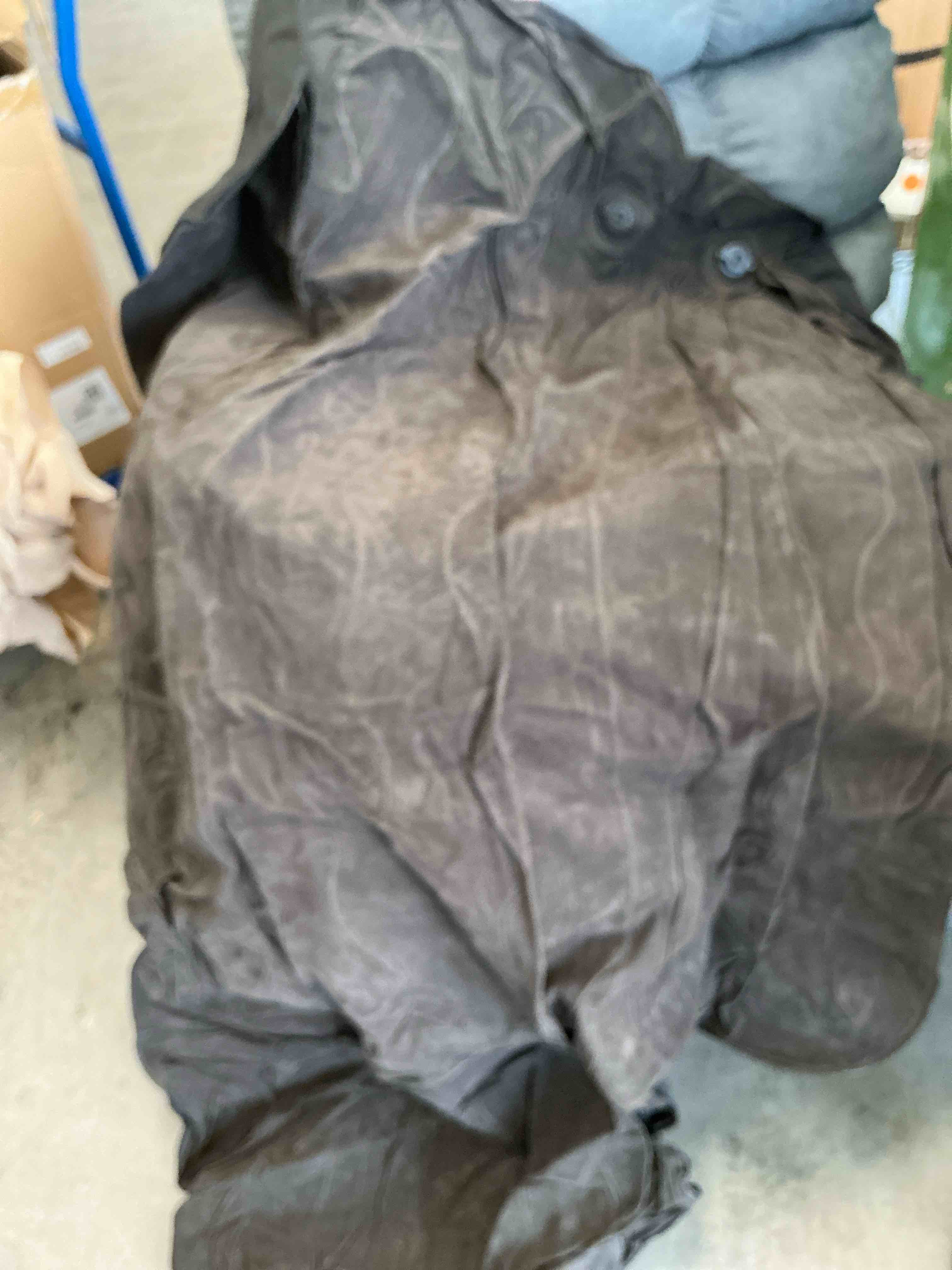 Condition photo showing Good Condition for back seat car air mattress: inflatable suv car camping bed for truck van, thickened double-sided flocking travel car sleeping pad ,  2 pillows