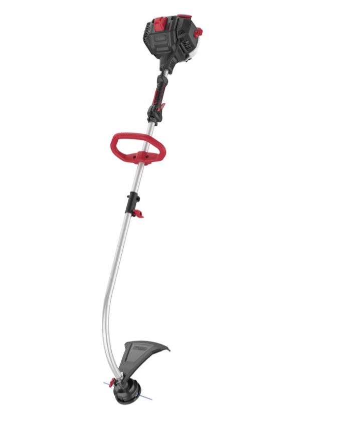 hyper tough 17" 26cc 2-cycle gas powered curved shaft string trimmer