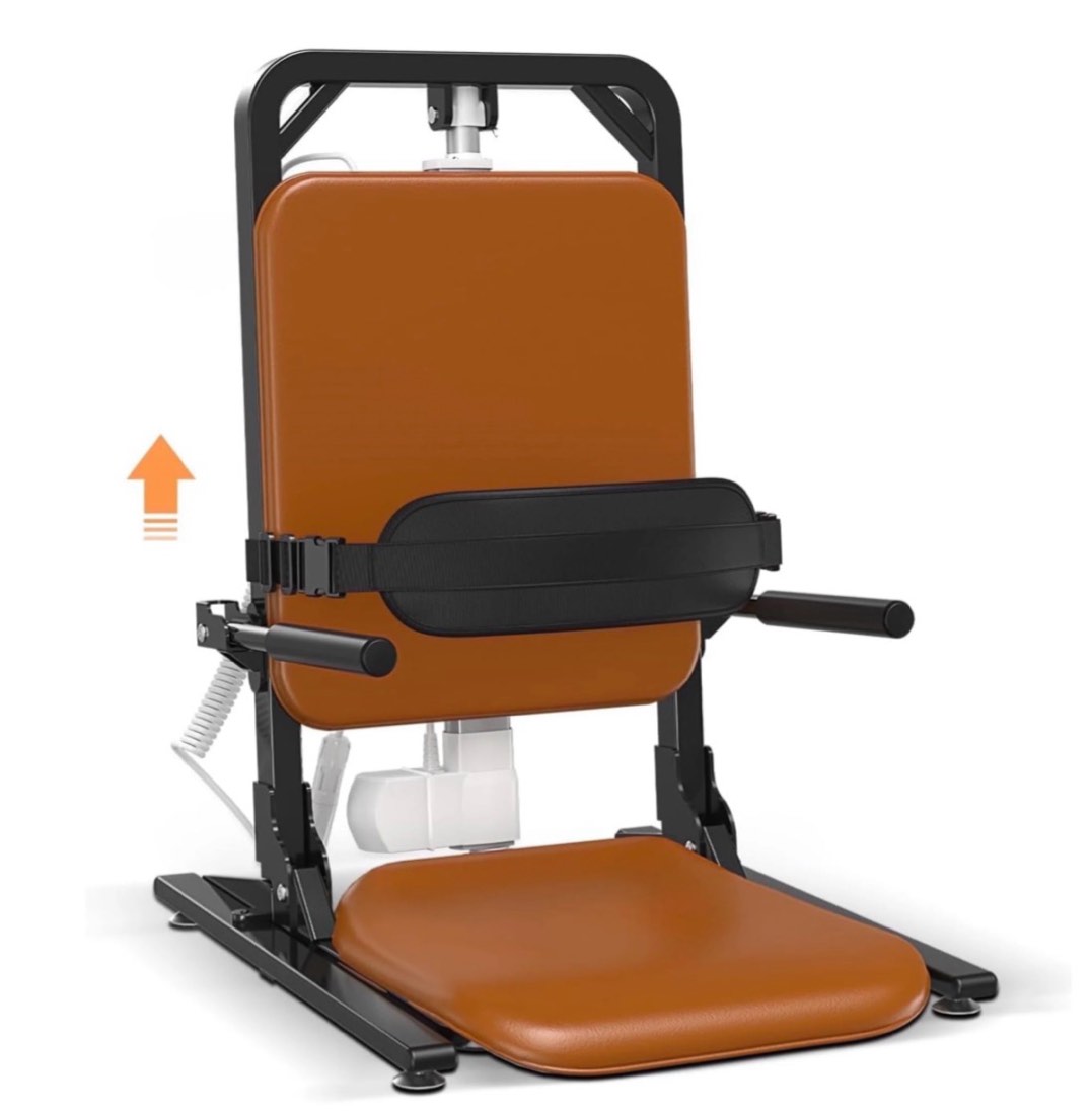 vocic heavy duty electric chair lift for elderly, 440 lbs preassembled lift chairs, fall assist devices to lift seniors from floor