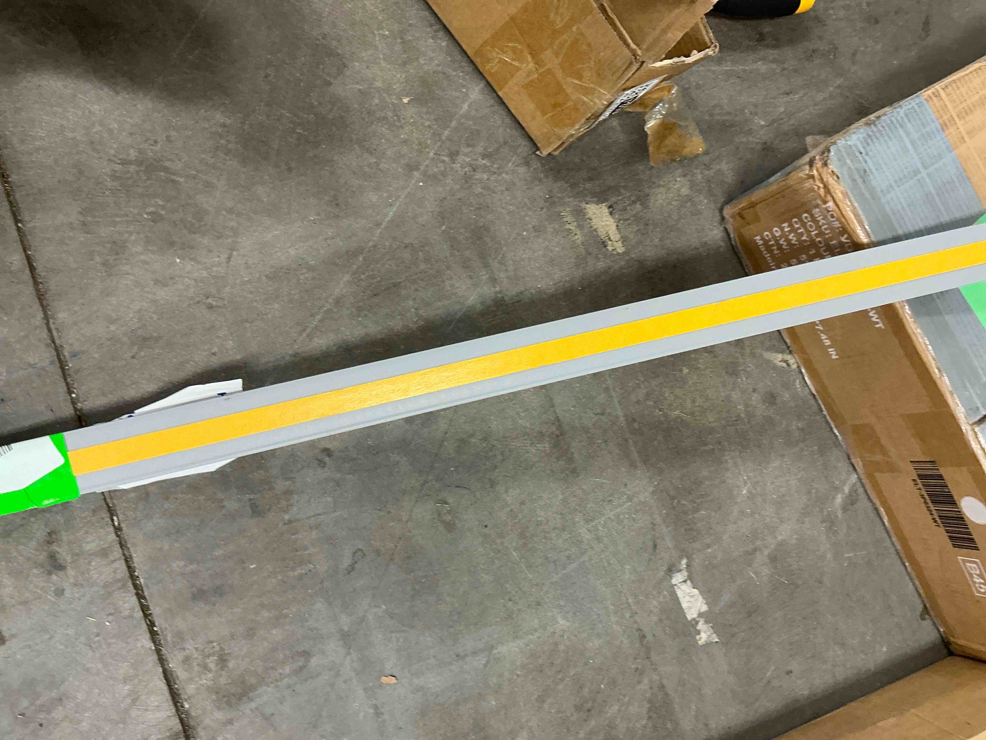 Condition photo showing Good Condition for d-line gray half round cord cover 2x1in 39in length