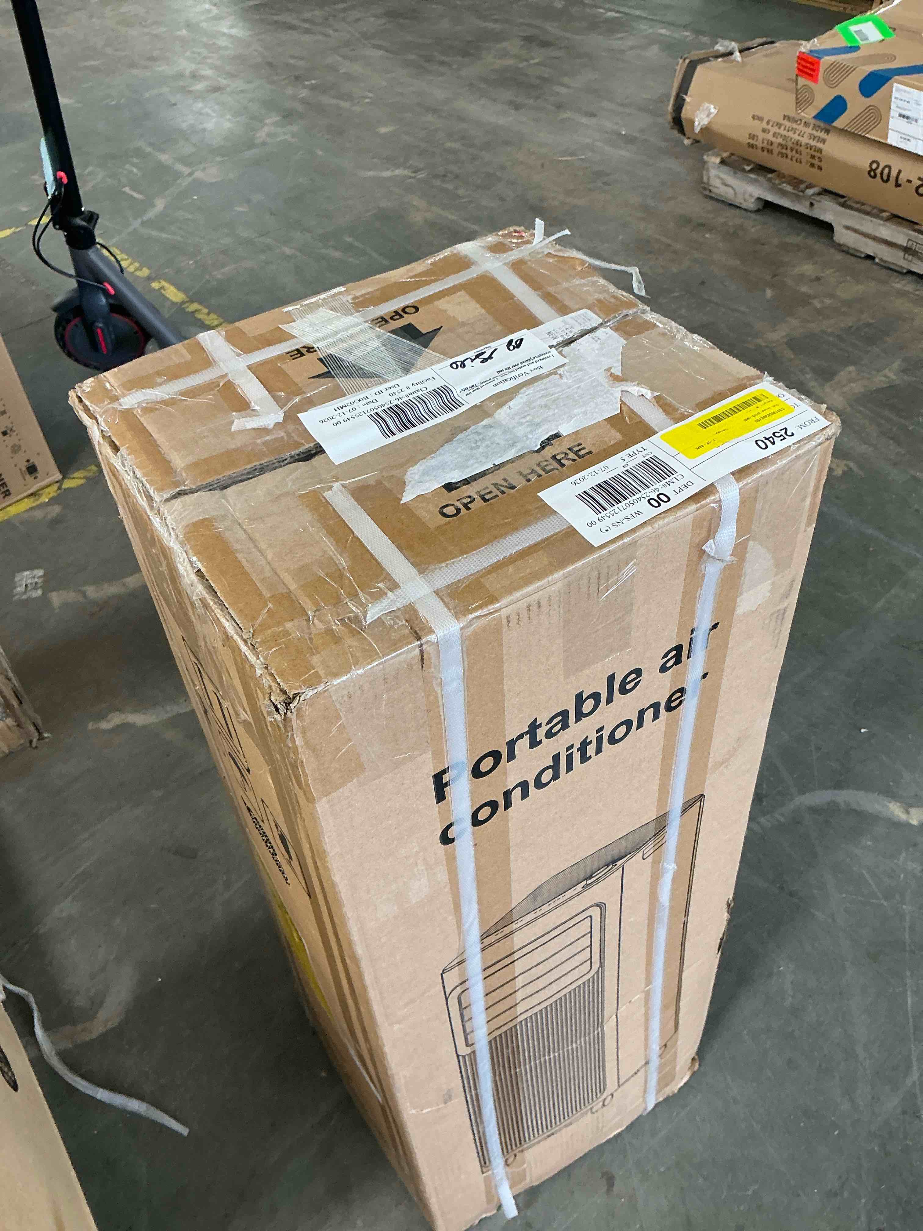 Condition photo showing Good Condition for 8000 btu portable air conditioner for rooms up to 350 sq.ft, 6-in-1 portable ac unit with cooling, dehumidifier & fan, quiet sleep mode, remote control, 24h timer for bedroom, apartment & office