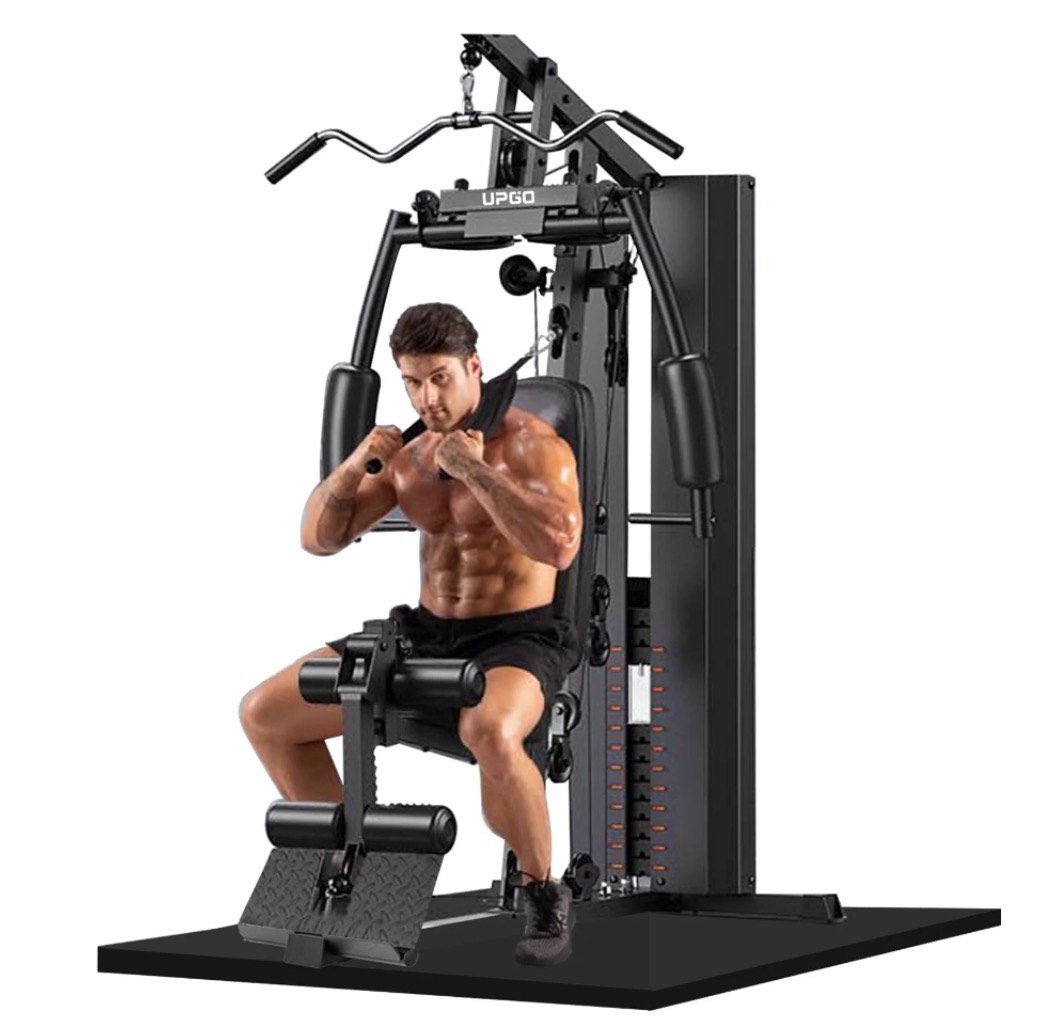 upgo home gym, 154lbs weight, weights for whole body training. (weights only) ( box 4 of 4 )