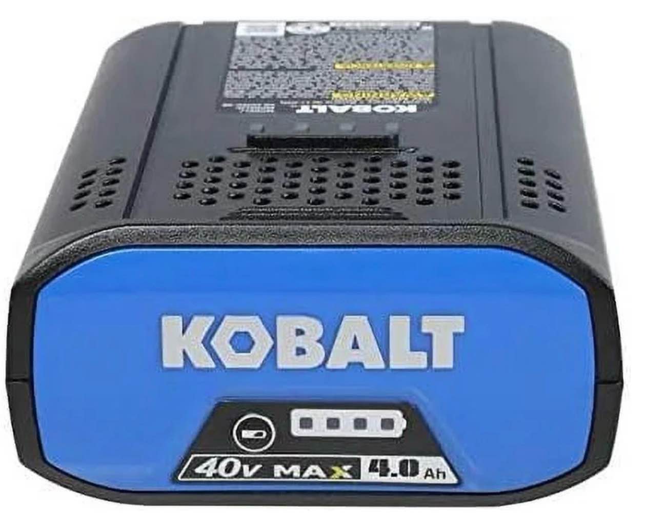 kobalt 40-volt 4-amps 4.0ah rechargeable lithium ion (li-ion) cordless power equipment battery