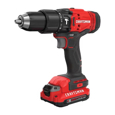 craftsman v20 1/2-in 20-volt max variable cordless hammer drill ( tool only )
