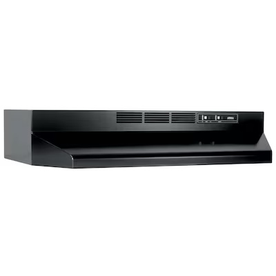 Condition photo showing Good Condition for broan 30-inch 2-speed under-cabinet non-ducted range hood black